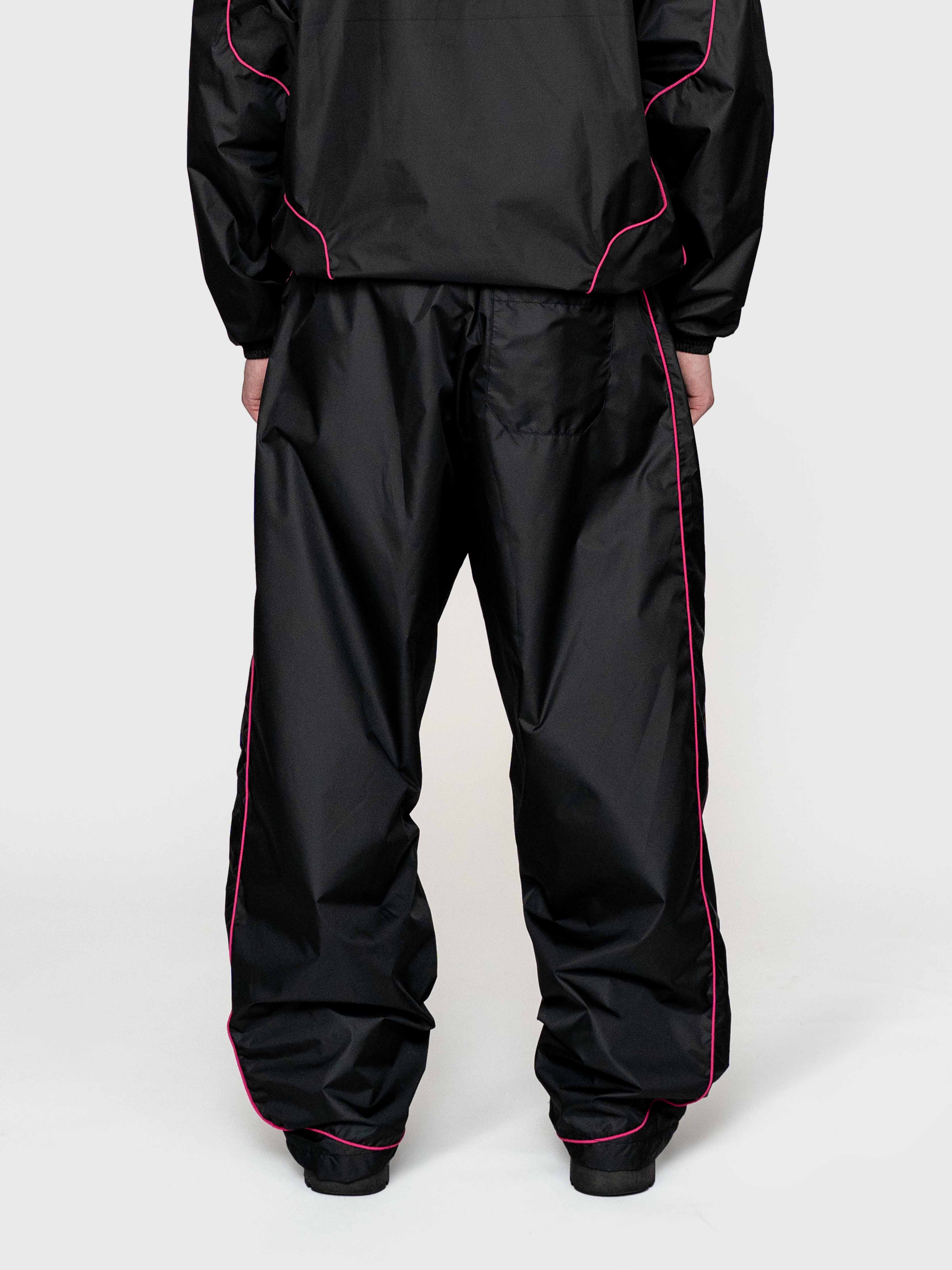 Dismissed Track Pants - Black/Pink