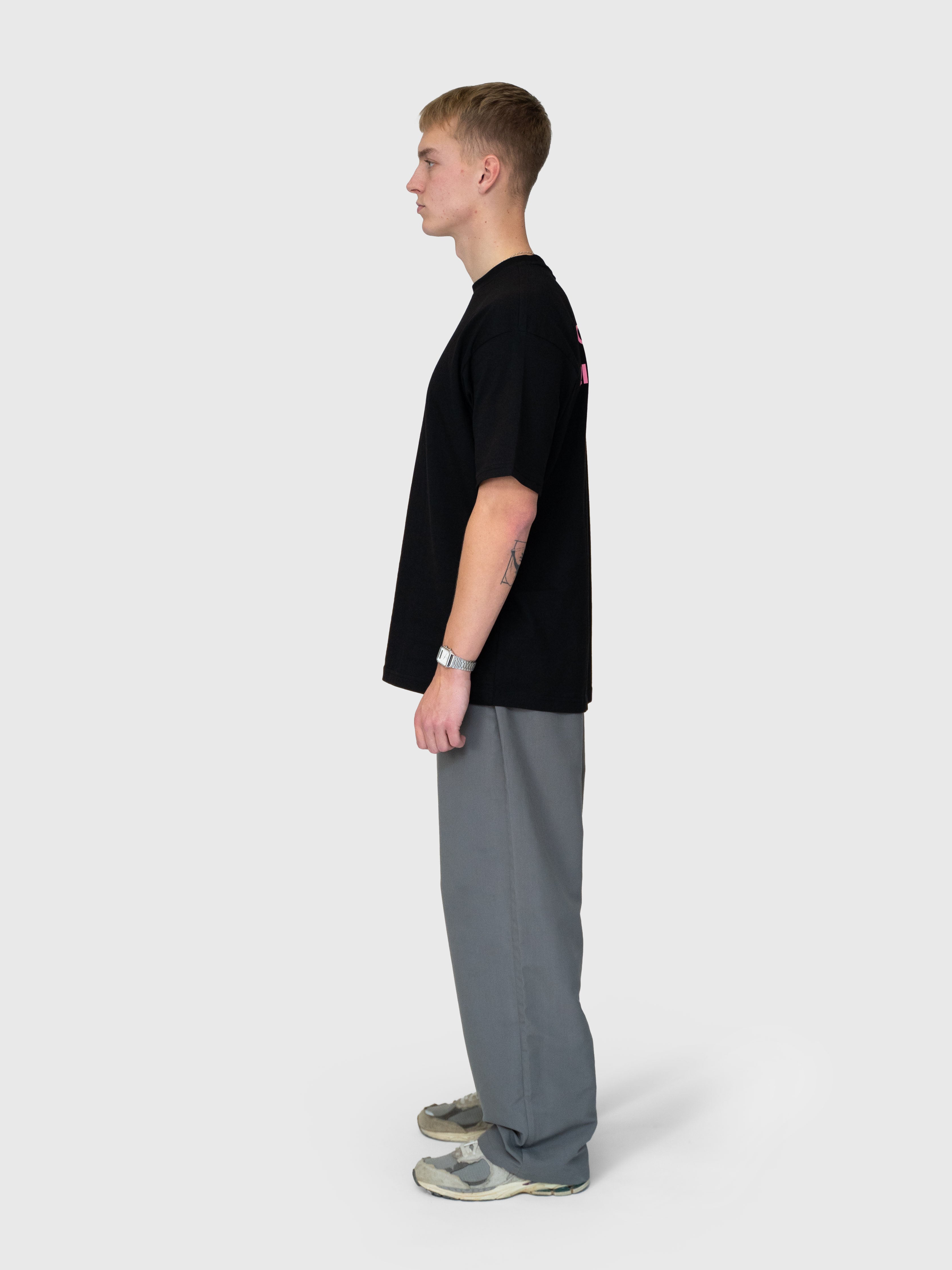 Confidence Core Pants - Charcoal/White