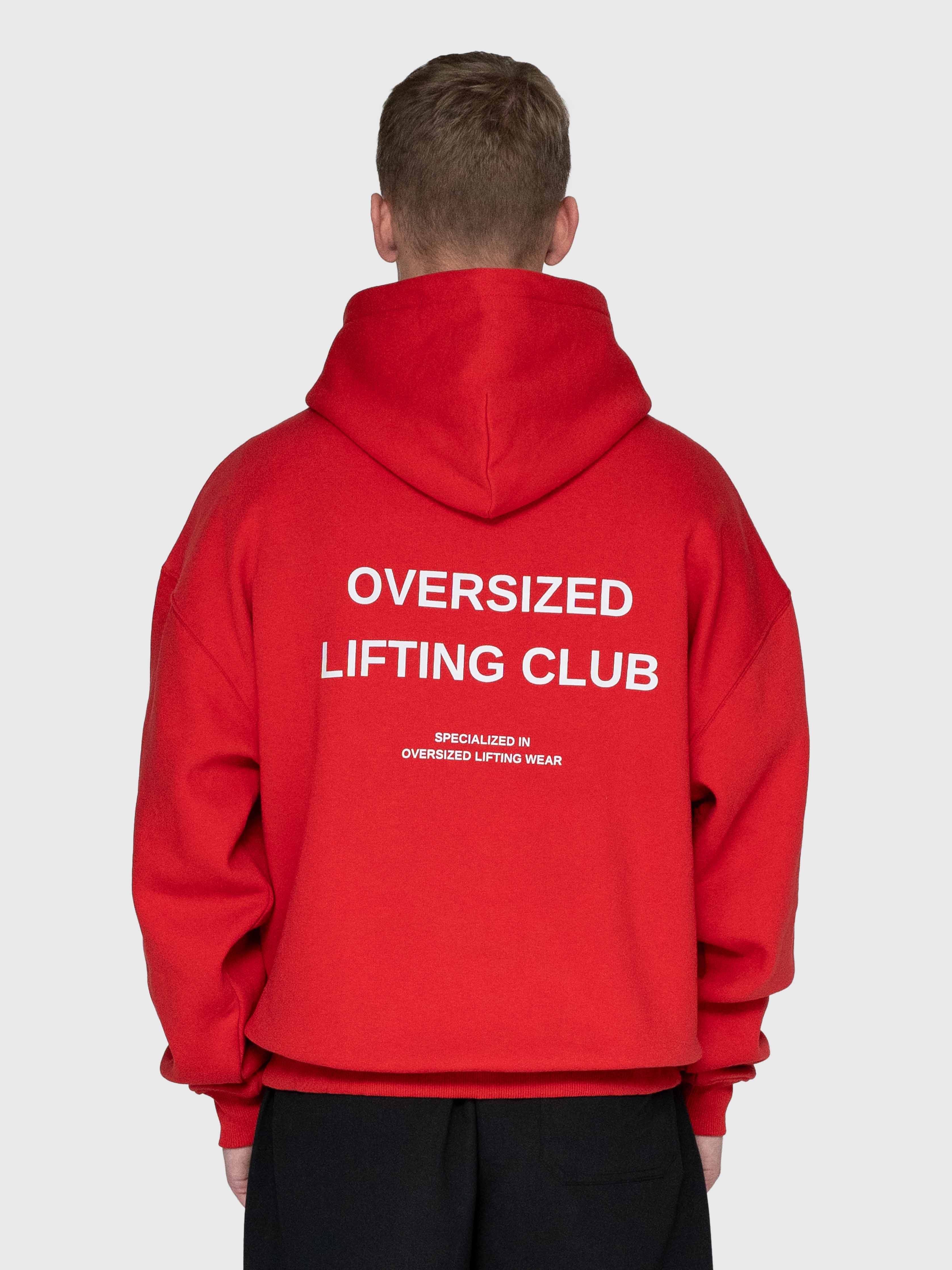 Confidence Hoodie - Red/White