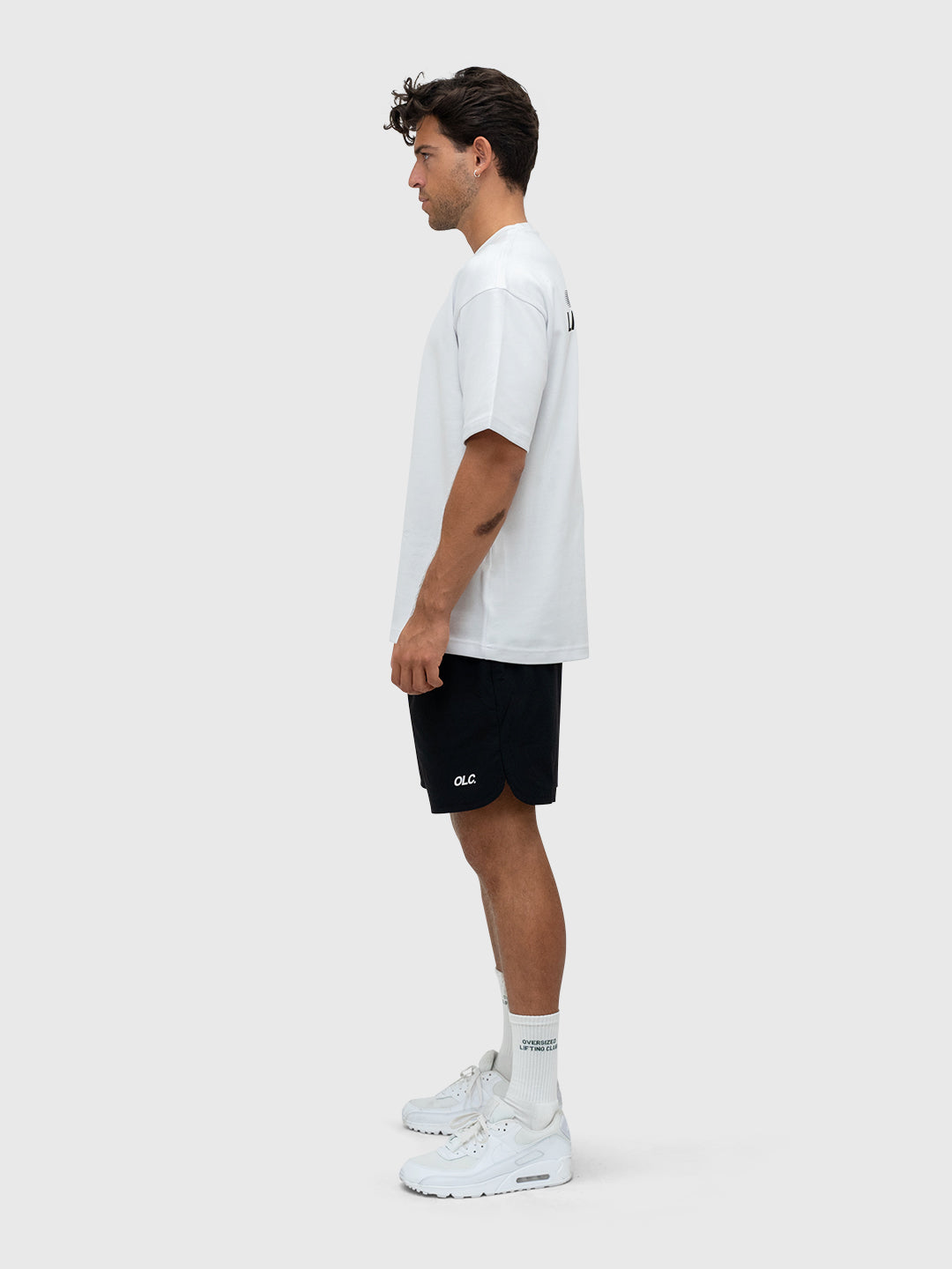 Logo Tech Shorts - Black/White