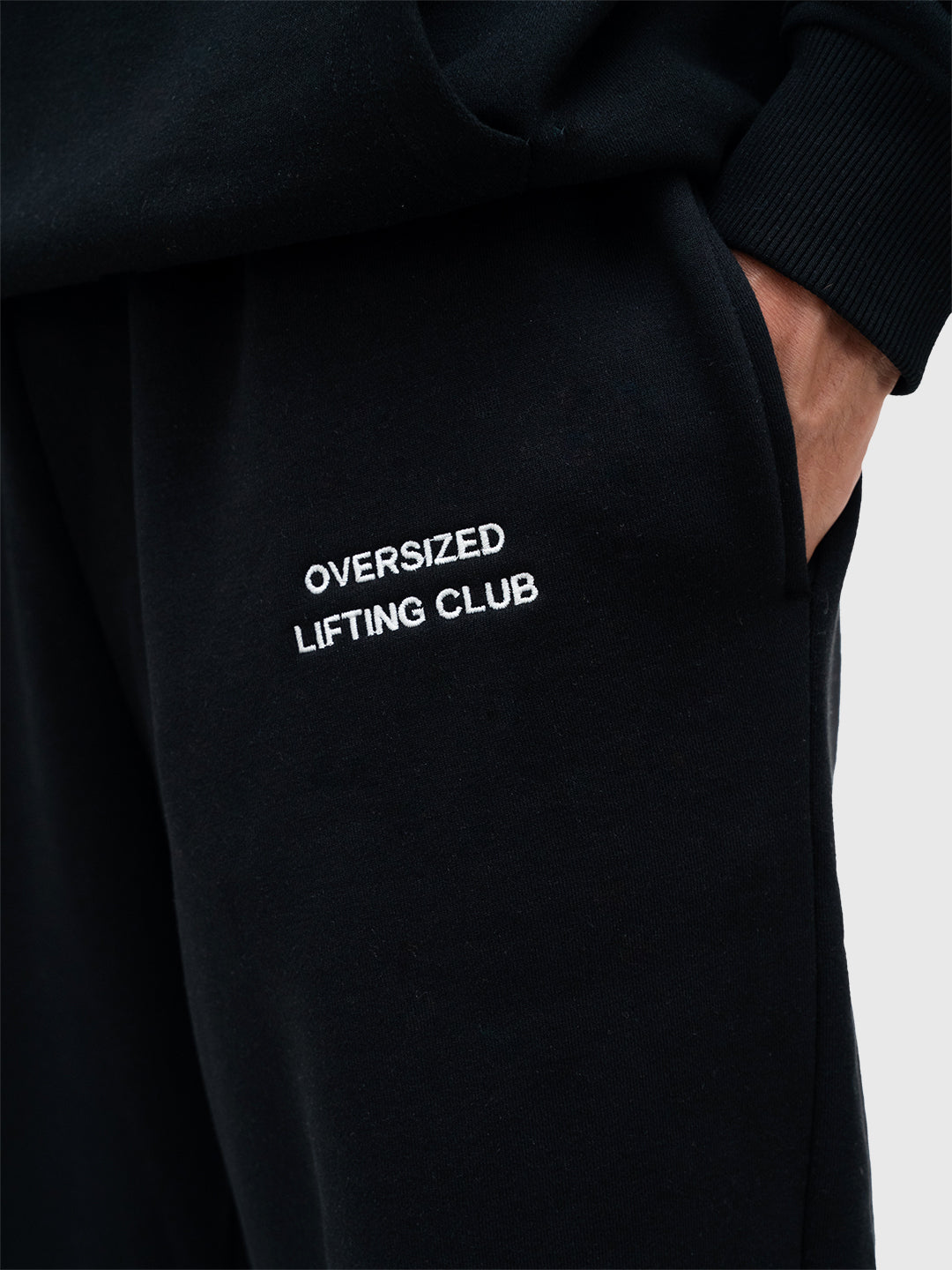 Confidence Sweatpants - Black/White