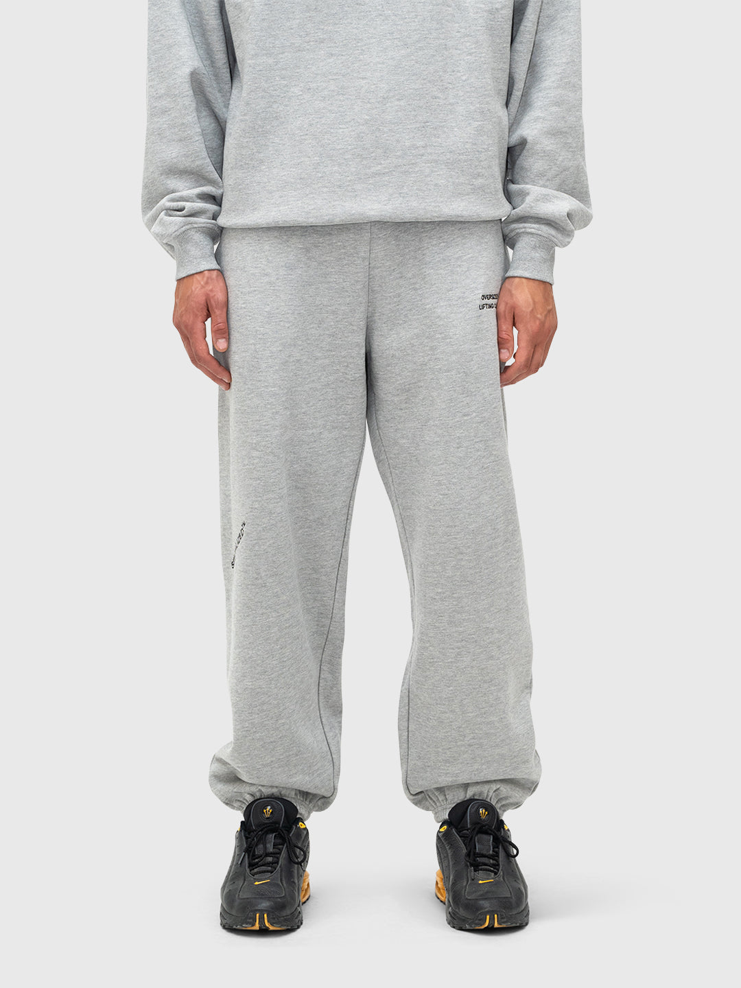Confidence Sweatpants 2.0 - Melange Grey/Black