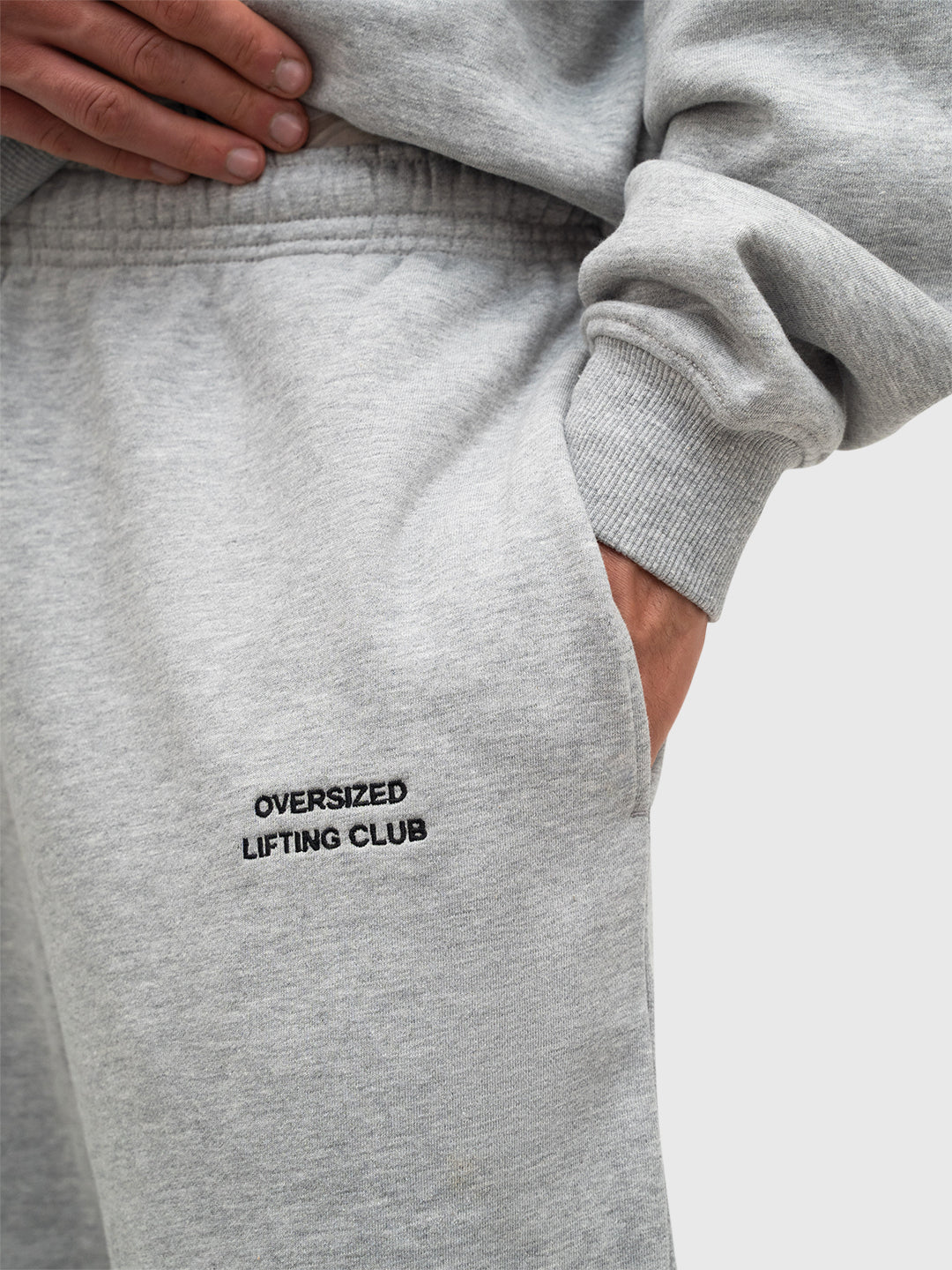 Confidence Sweatpants - Melange Grey/Black