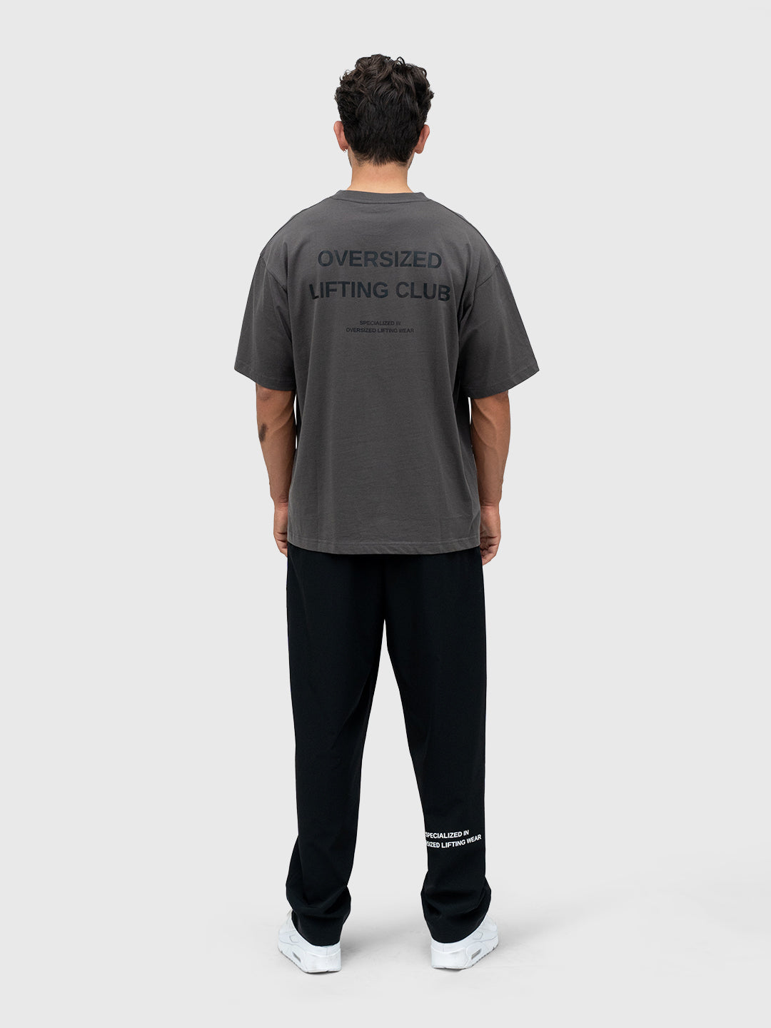 Confidence Box Tee - Steel/Black