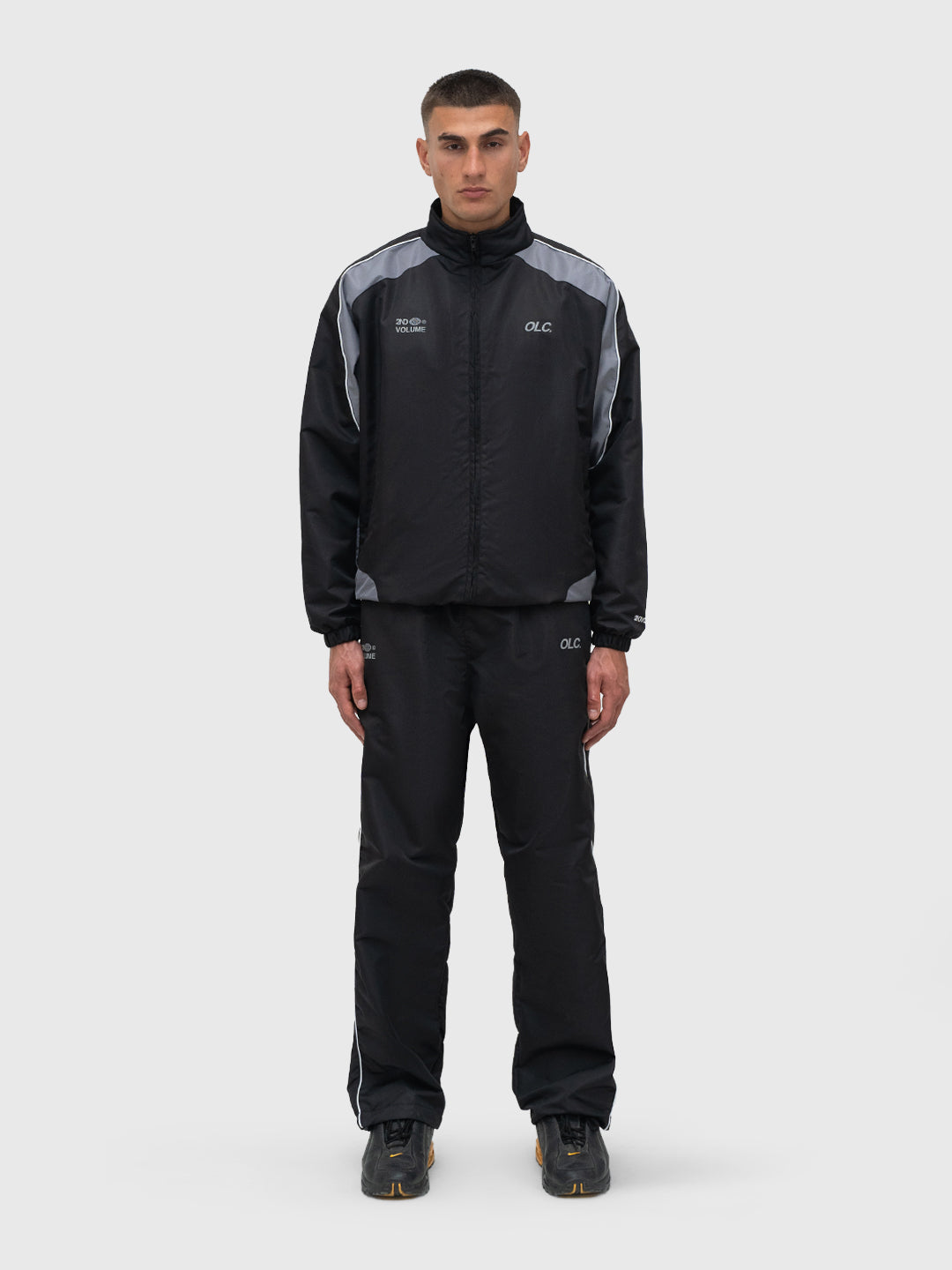 LE Track Jacket - Black/Graphite Grey