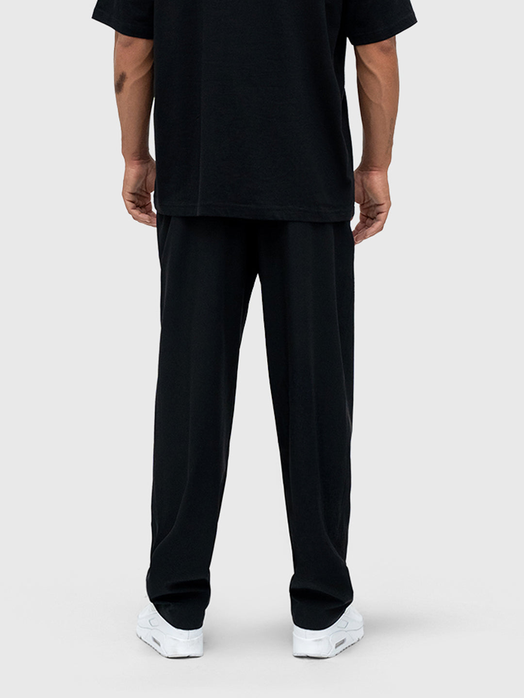 Logo Tech Pants - Black/White