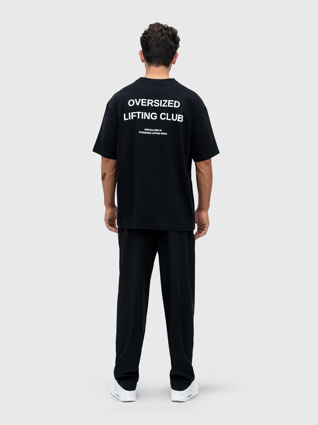 Logo Tech Pants - Black/White