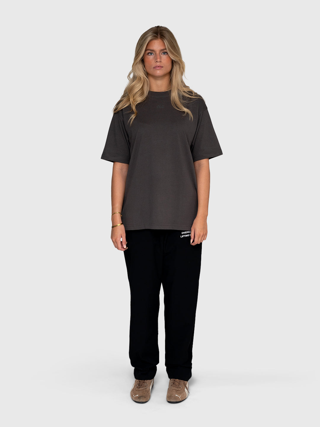 Confidence Box Tee - Steel/Black