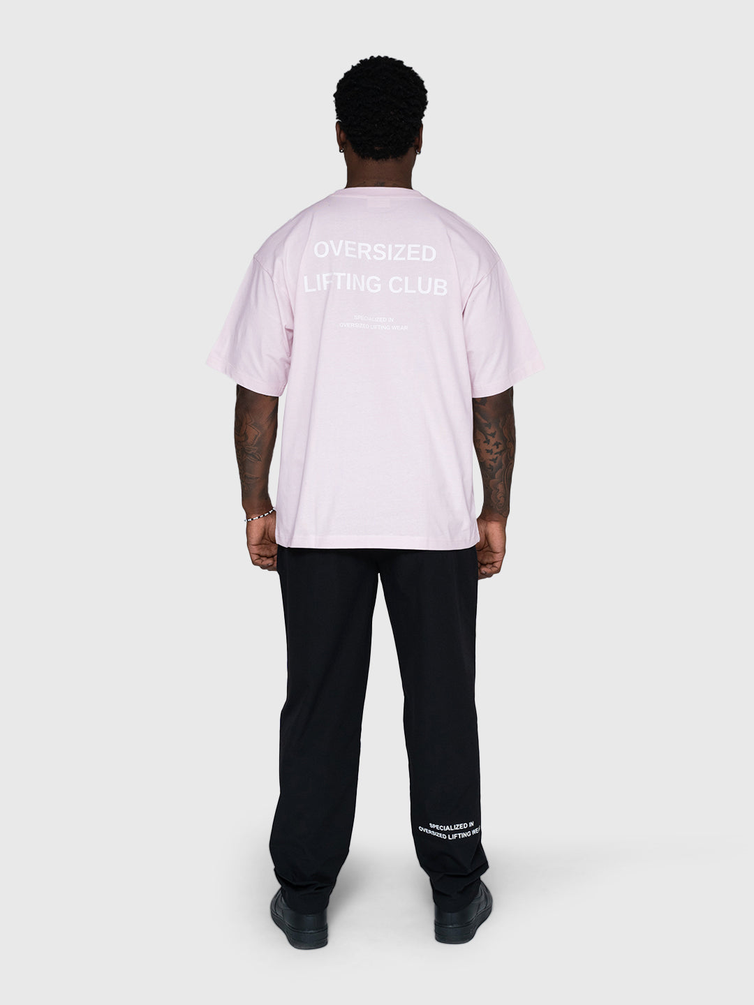 Confidence Heavyweight Box Tee - Pink/White