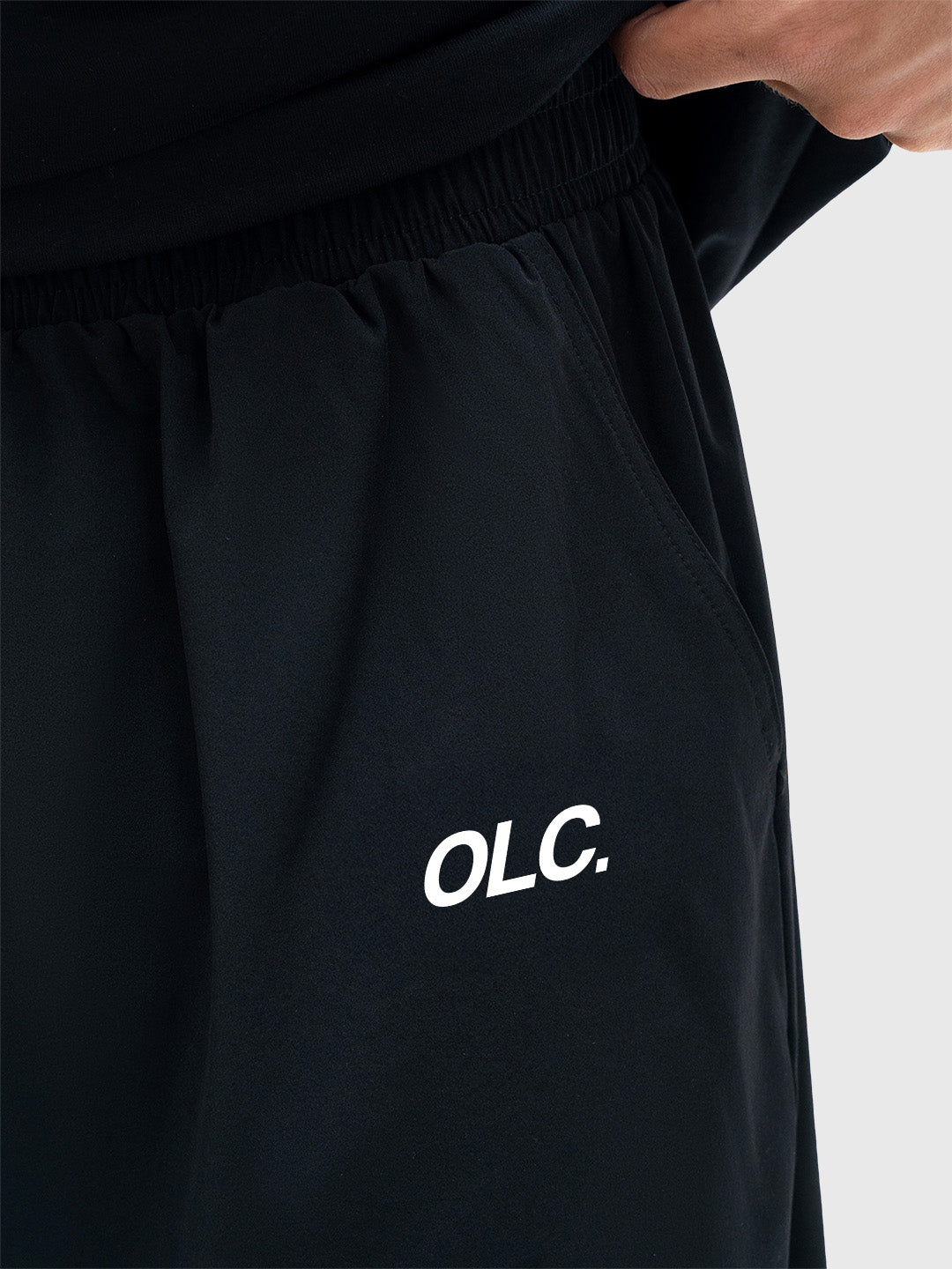 Logo Tech Pants - Black/White