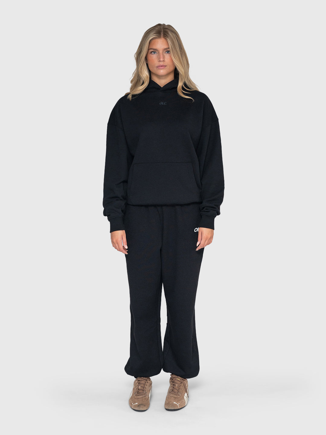 Logo Sweatpants - Black/White