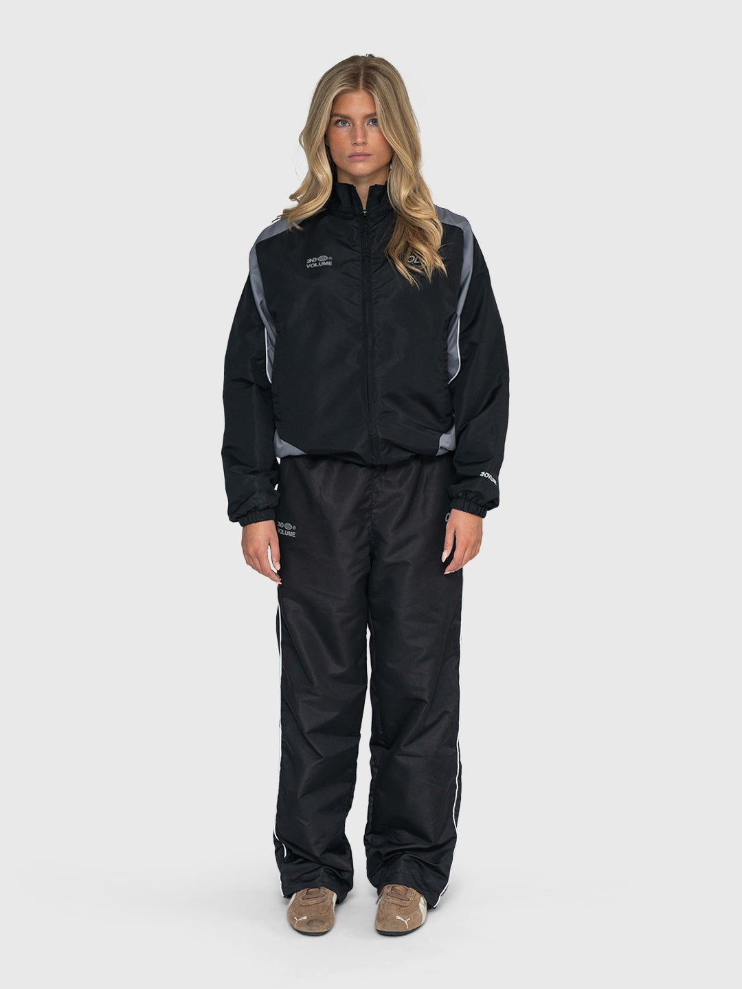 LE Track Jacket - Black/Graphite Grey