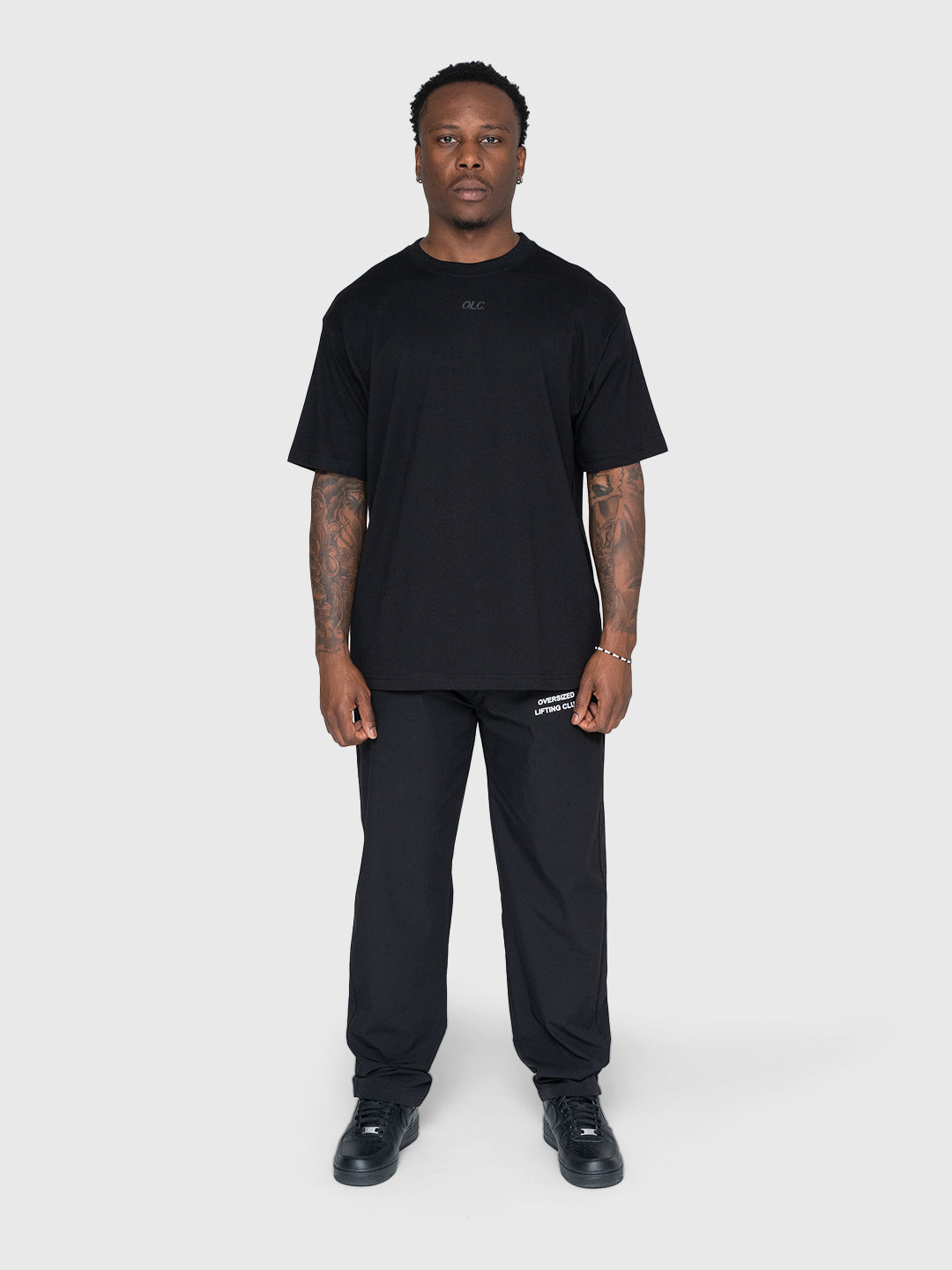 Confidence Heavyweight Box Tee - Black/White