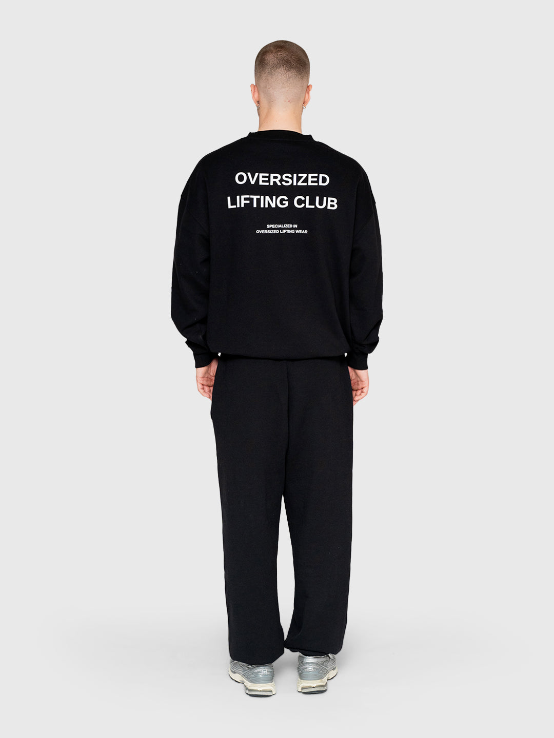 Confidence Sweatshirt - Black/White