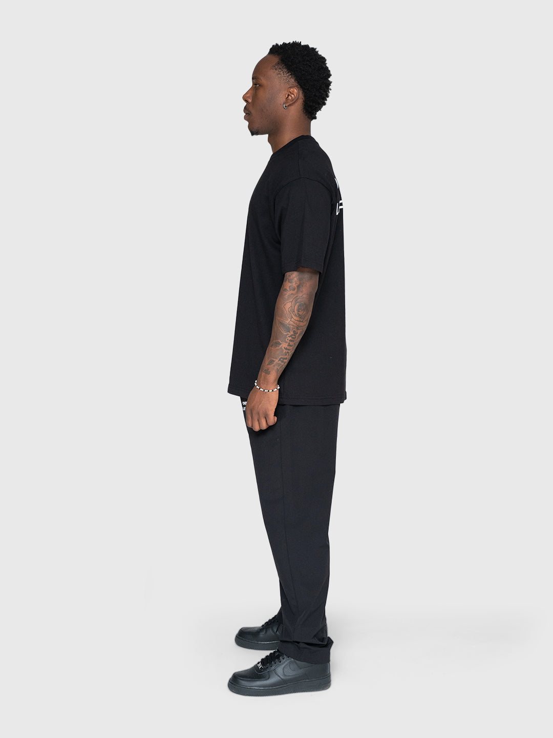 Confidence Heavyweight Box Tee - Black/White