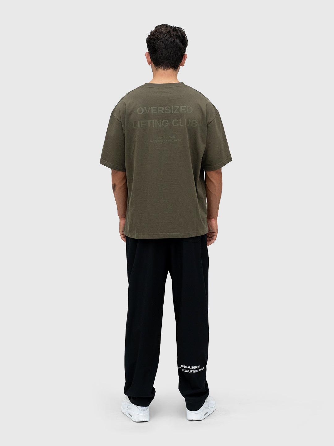 Confidence Box Tee - Army/Army