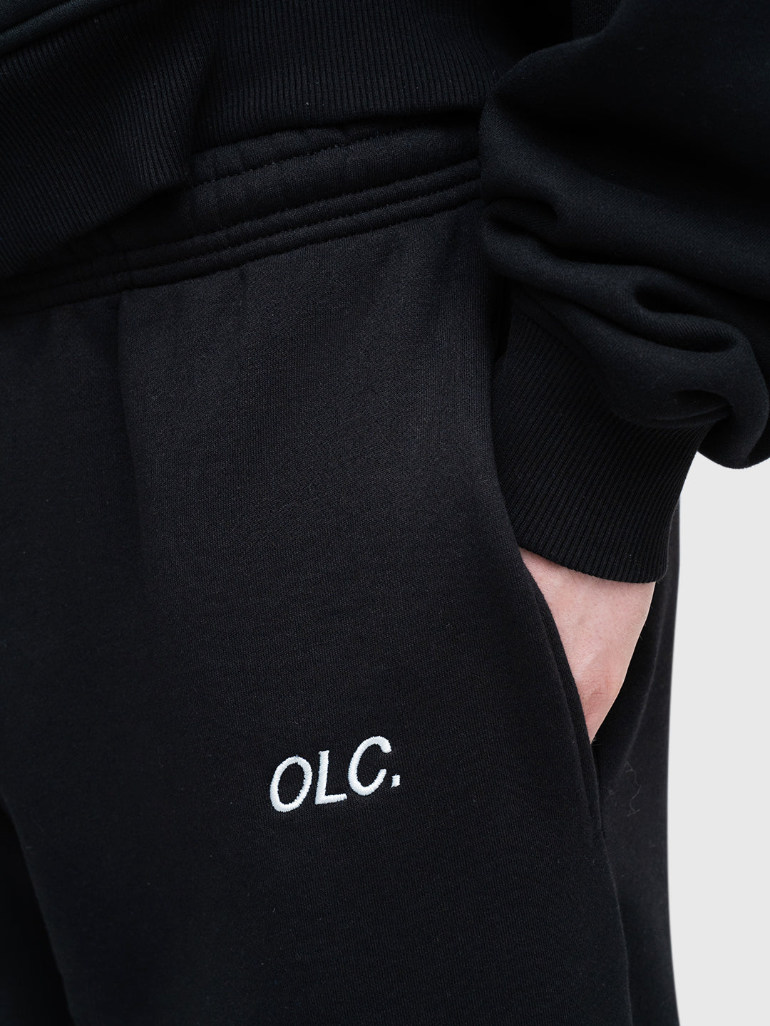 Logo Sweatpants - Black/White