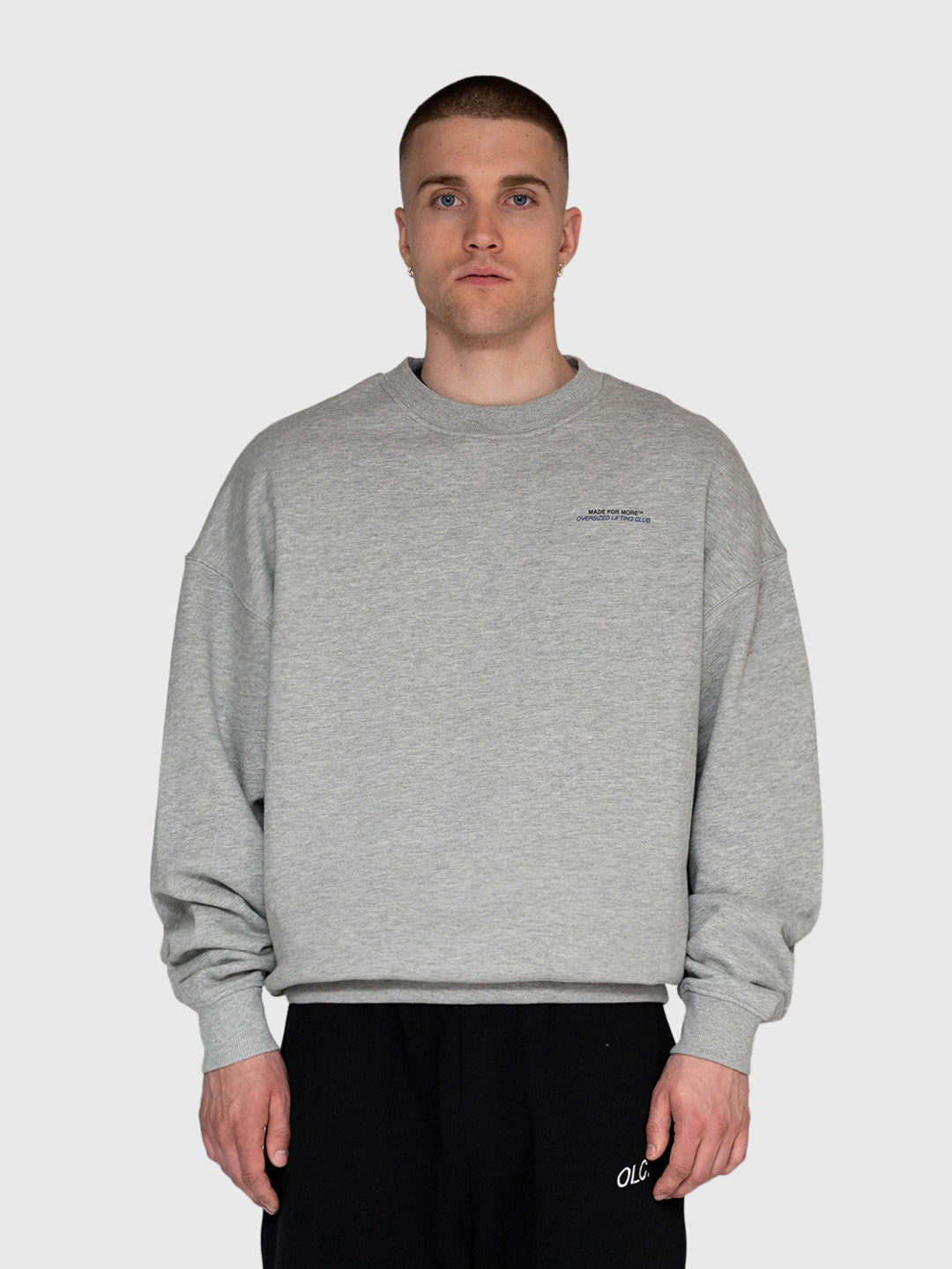 Consistency Sweatshirt 2.0 - Melange Grey/Black/Navy