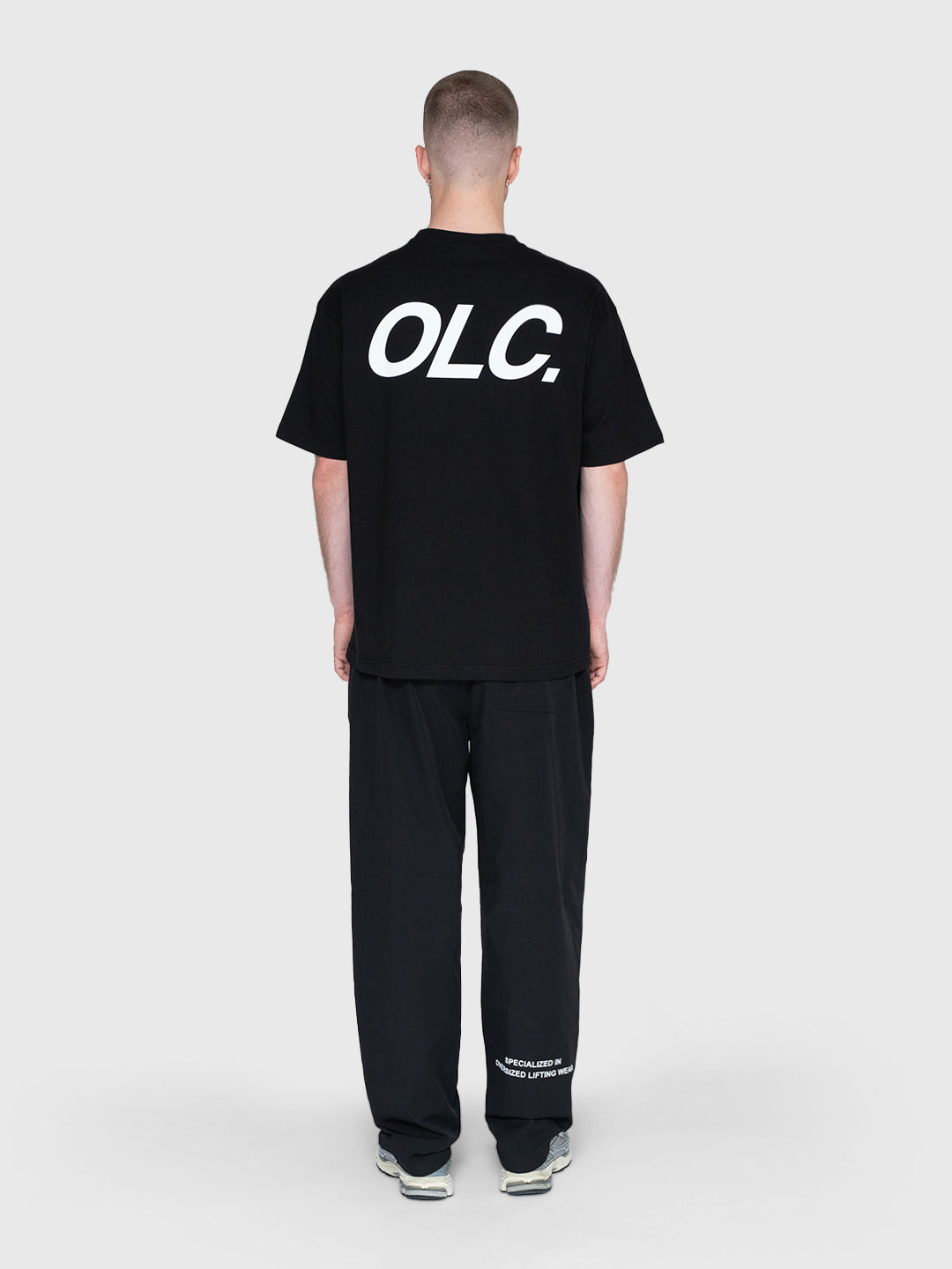 Logo Box Tee - Black/White