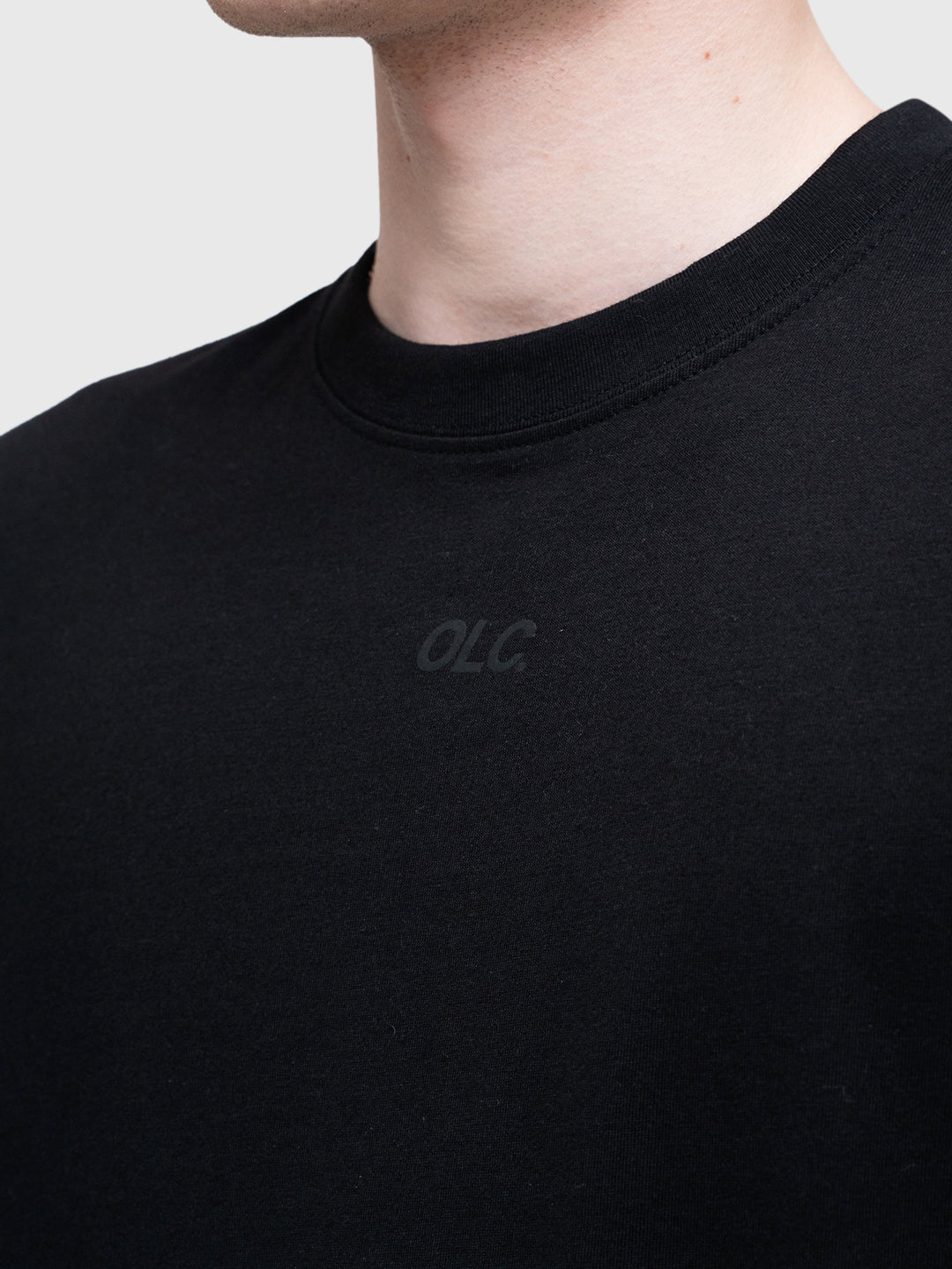 Logo Box Tee - Black/White