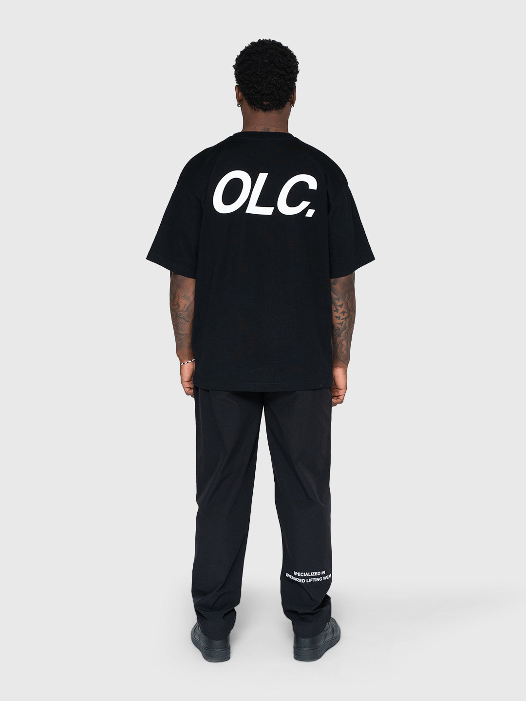 Logo Heavyweight Box Tee - Black/White