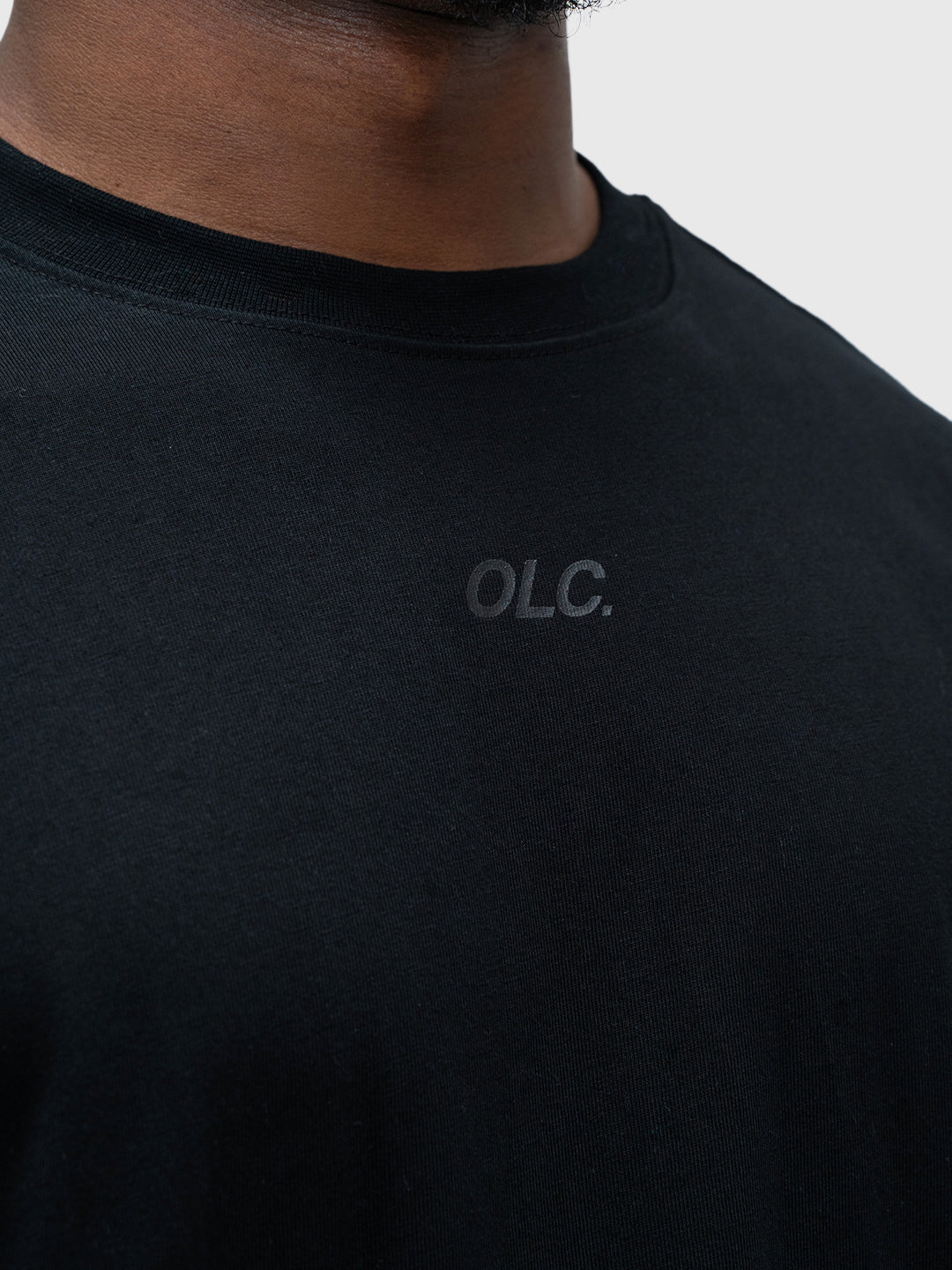 Logo Heavyweight Box Tee - Black/White