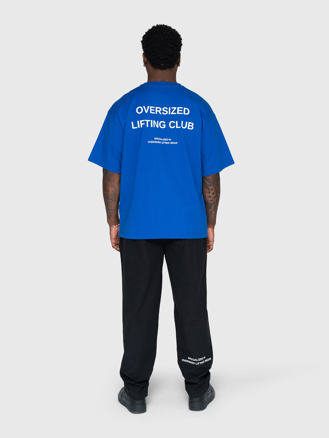 Confidence Heavyweight Box Tee - King Blue/White