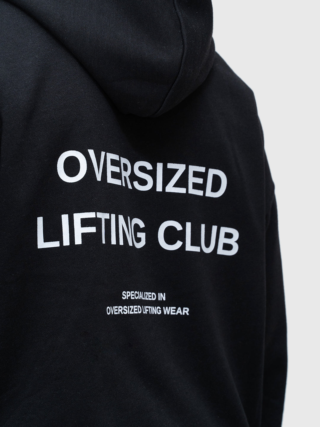 Confidence Zip Hoodie - Black/White