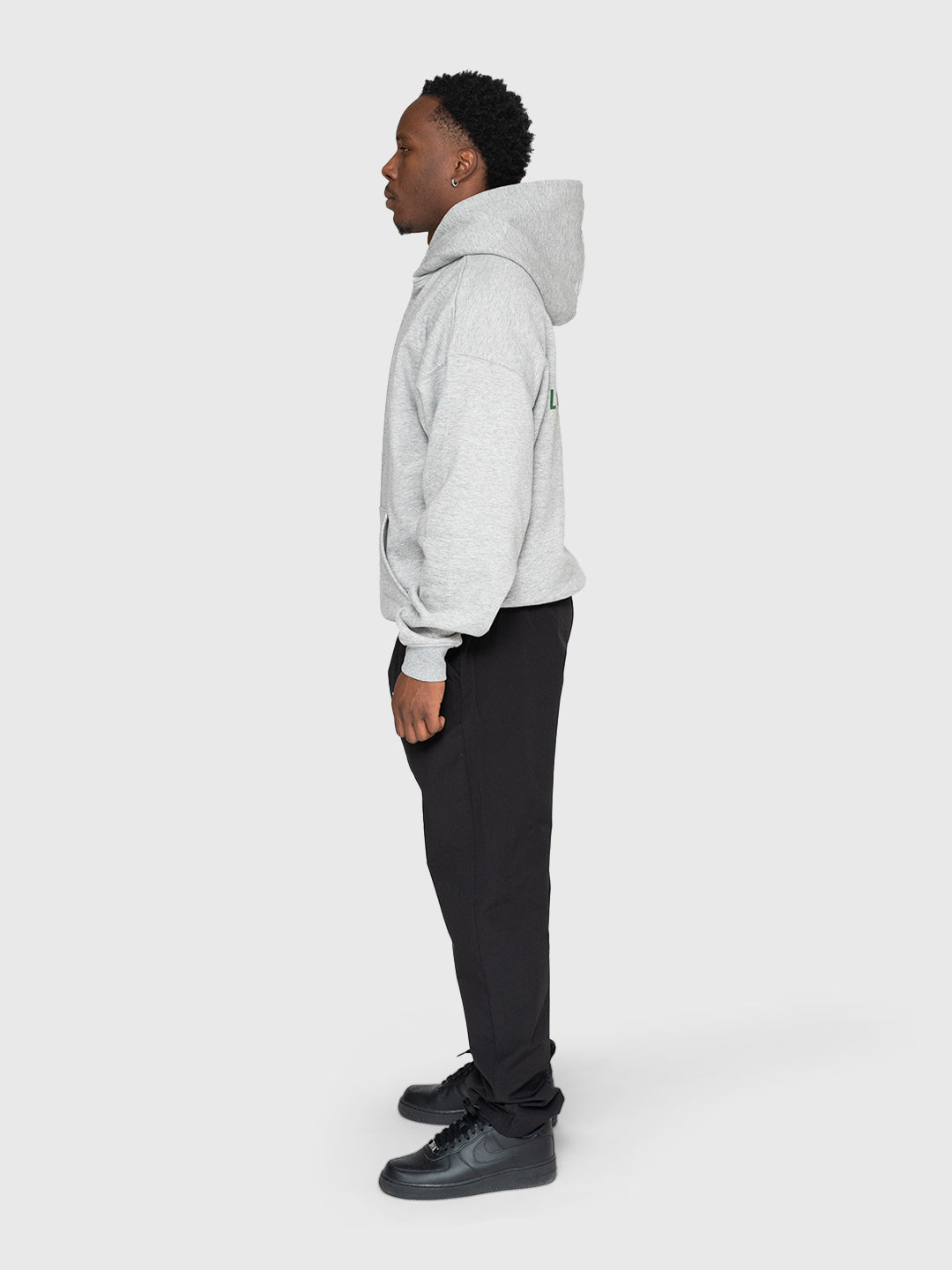Confidence Hoodie 2.0 - Melange Grey/Forest