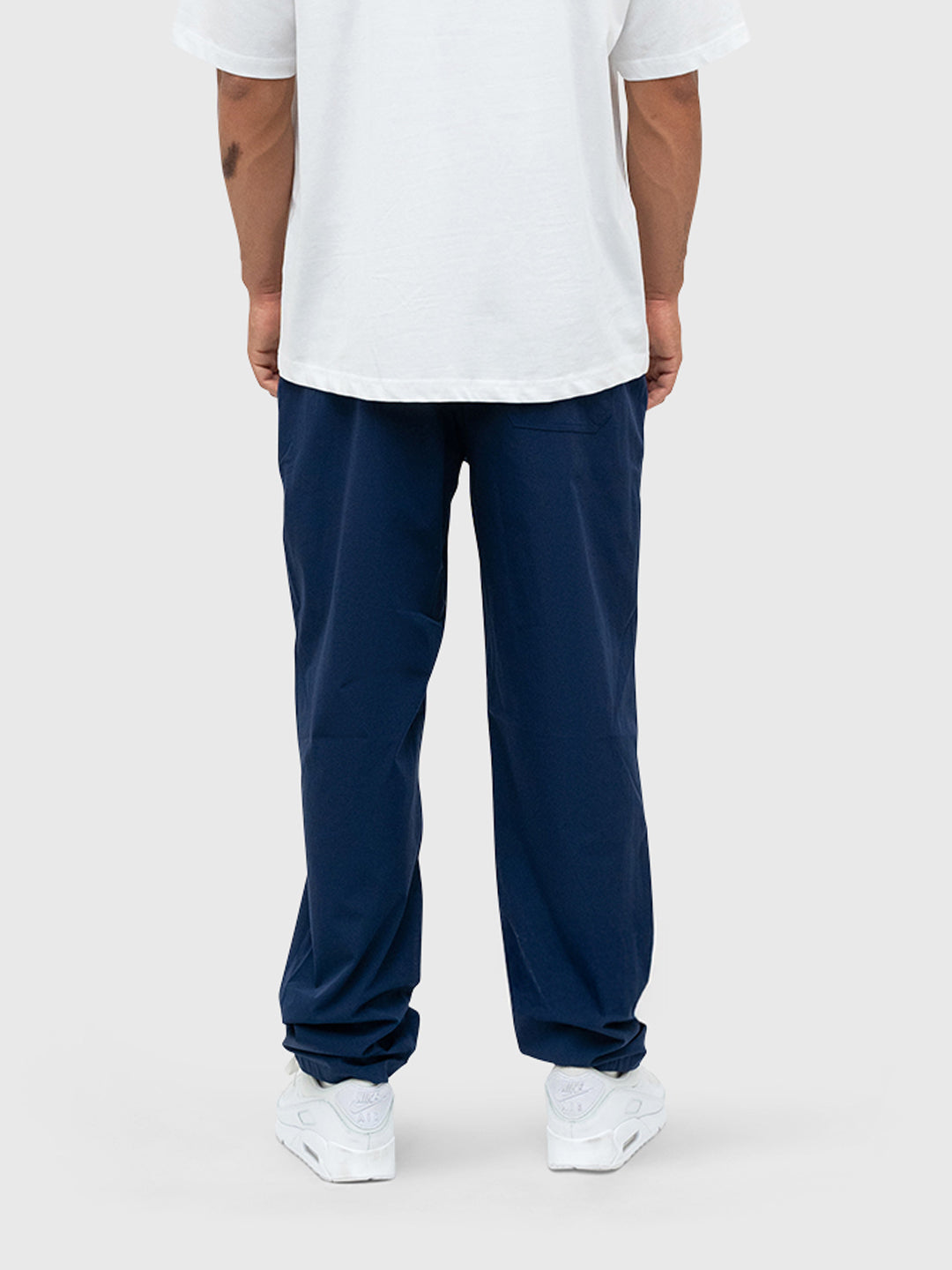Logo Tech Pants - Navy/White