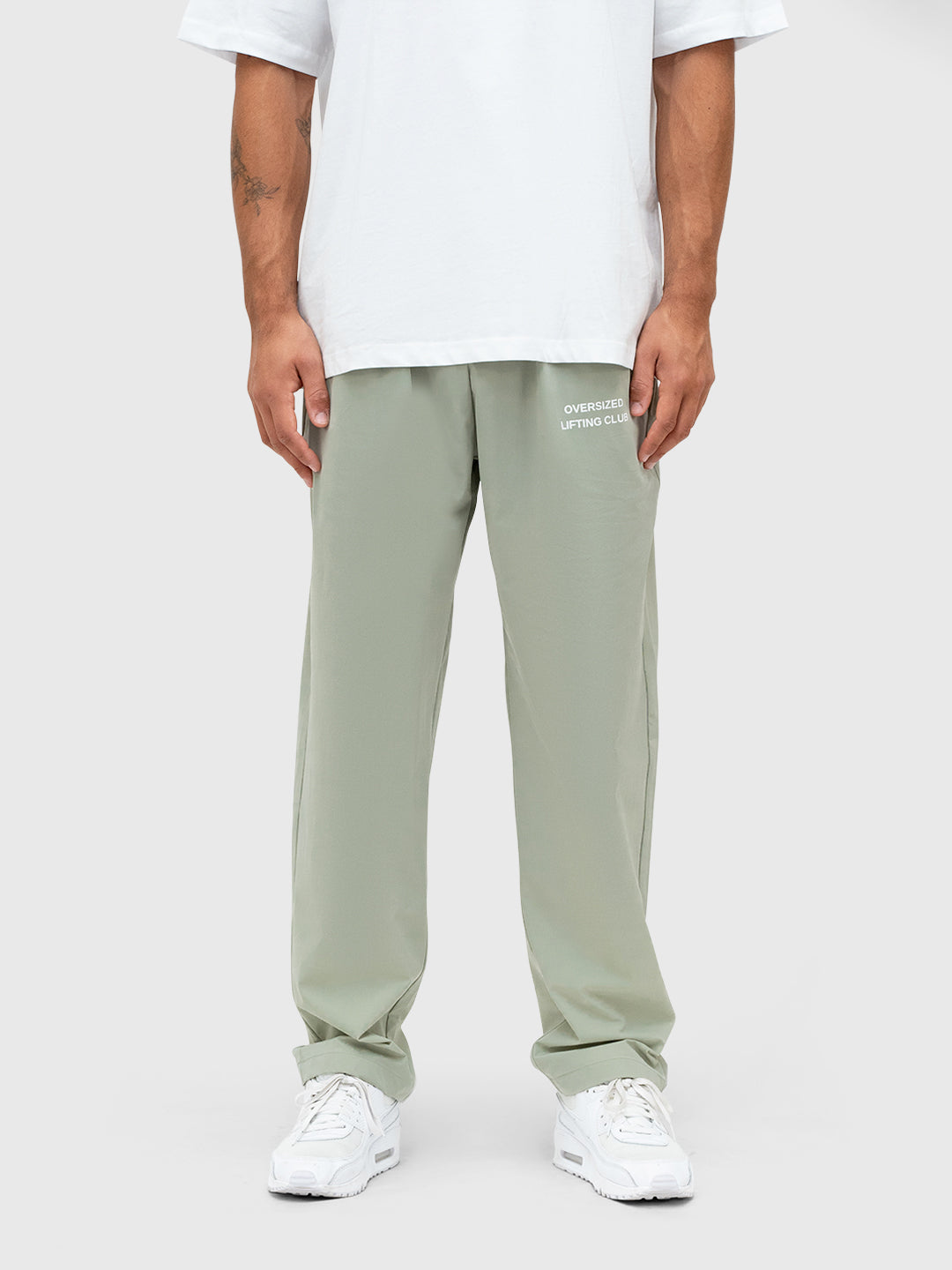Confidence Tech Pants - Sage/White