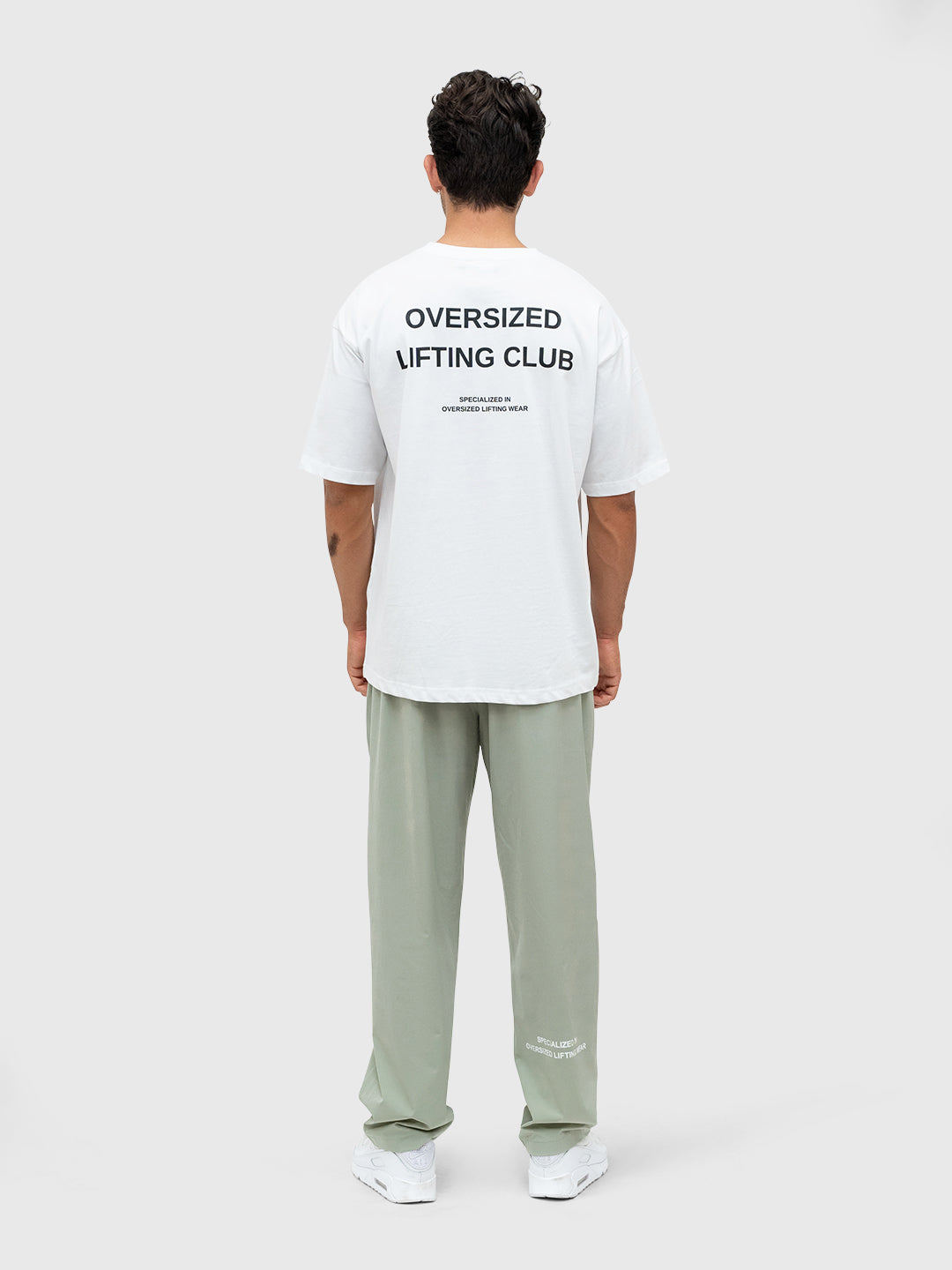 Confidence Tech Pants - Sage/White