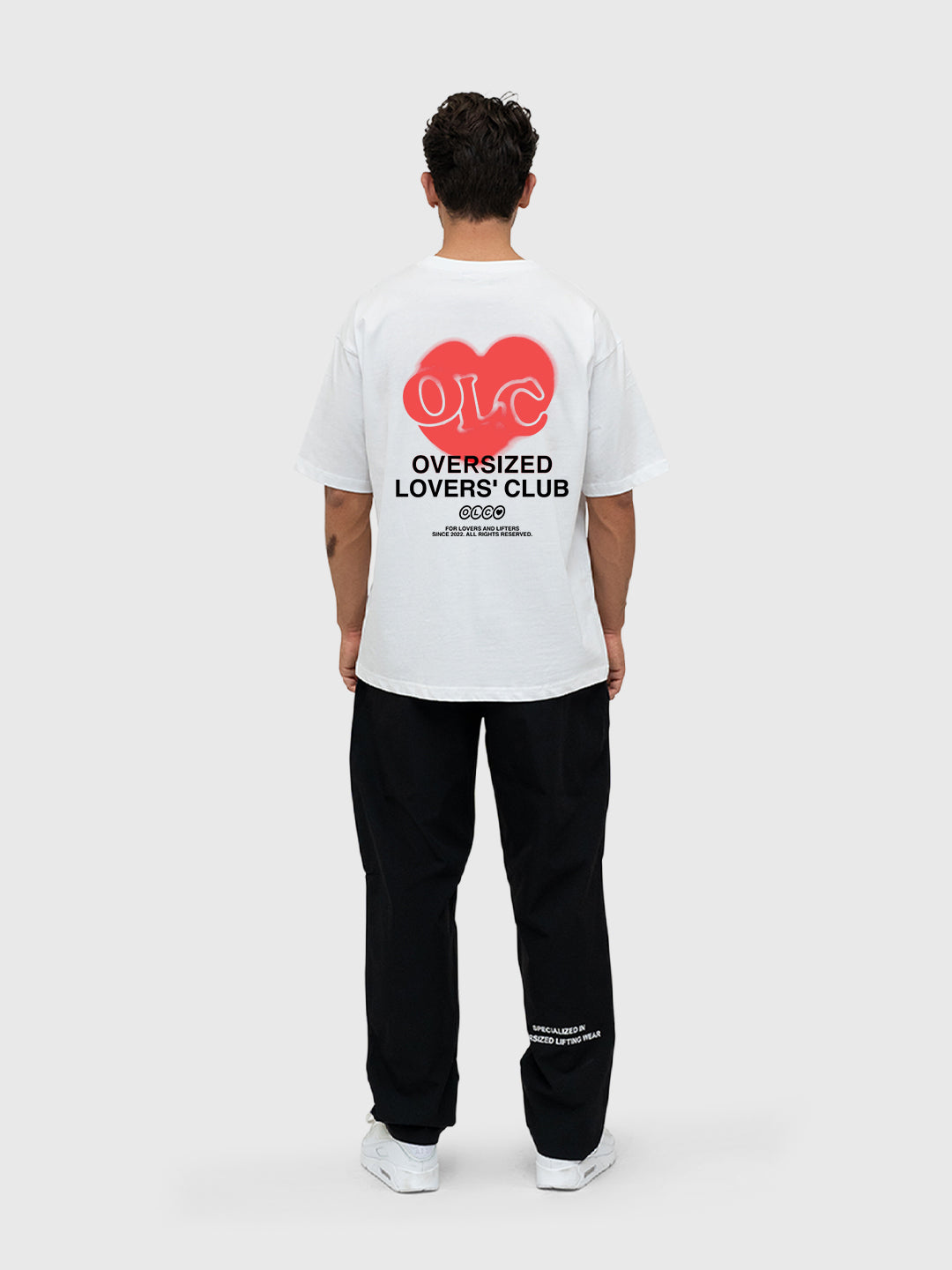 Valentine Graphic Box Tee - White/Black/Red