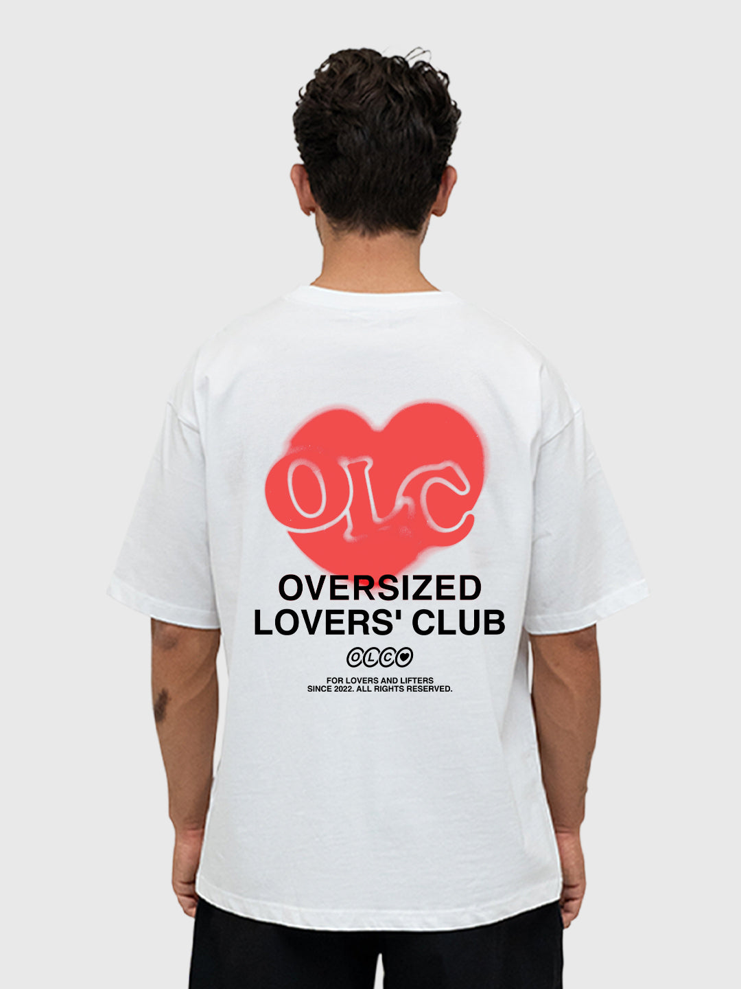 Valentine Graphic Box Tee - White/Black/Red