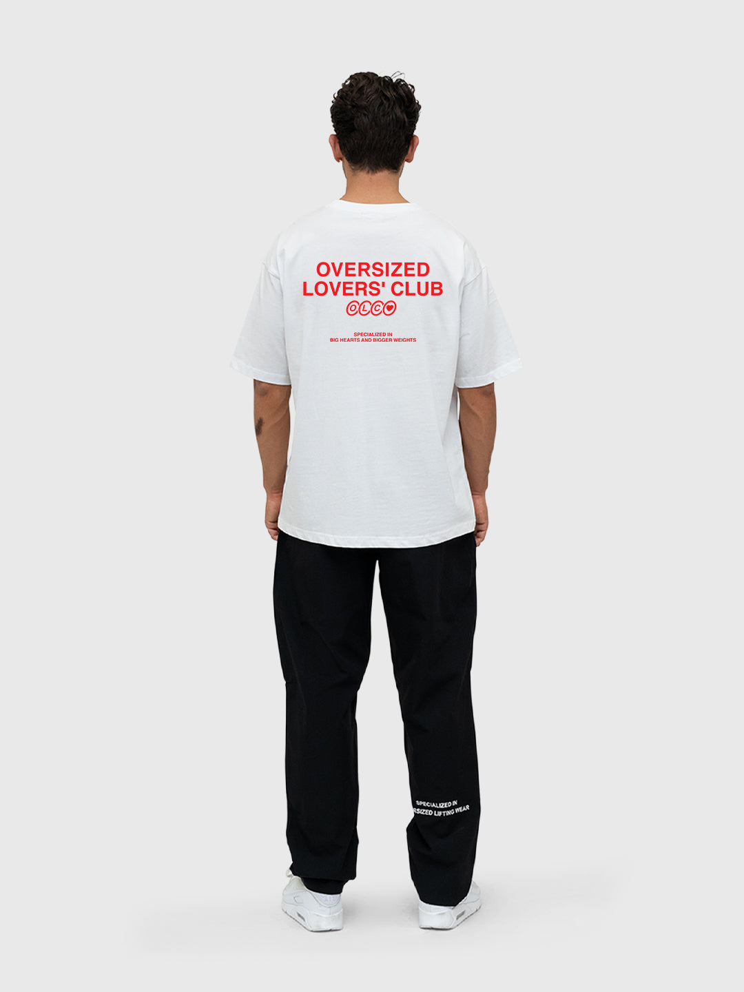 Lovers' Club Box Tee - White/Red