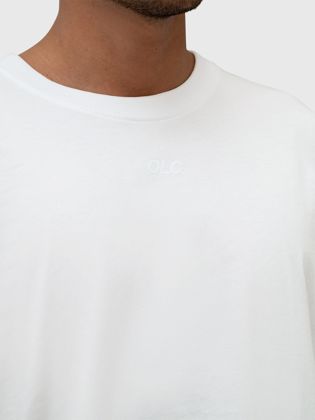 Confidence Box Tee - Cream/Forest