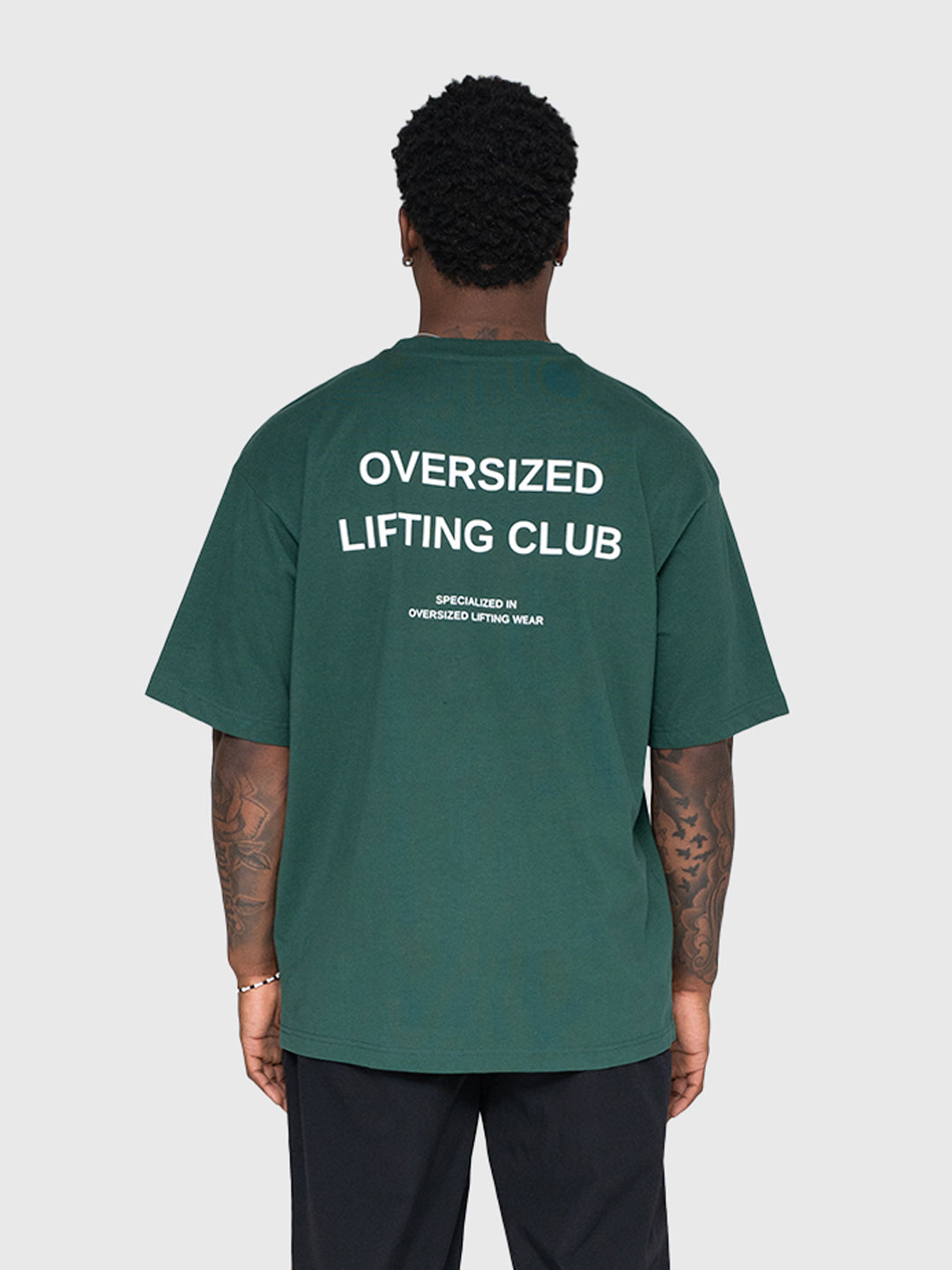 Confidence Heavyweight Box Tee 2.0 - Forest/White