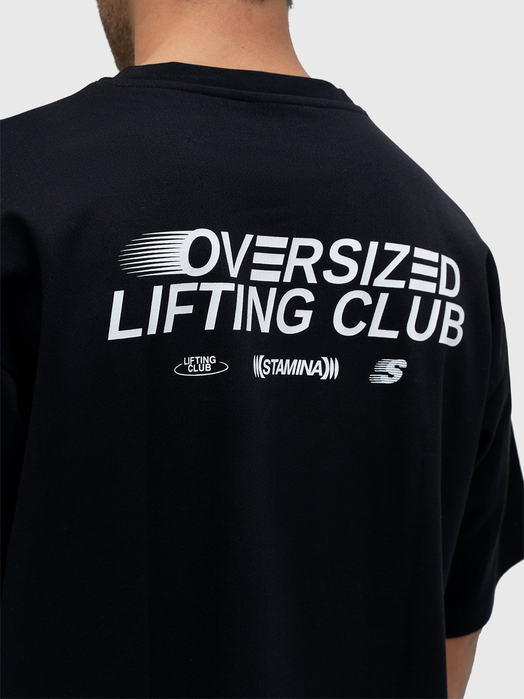 Interlock Stamina Box Tee - Black/White