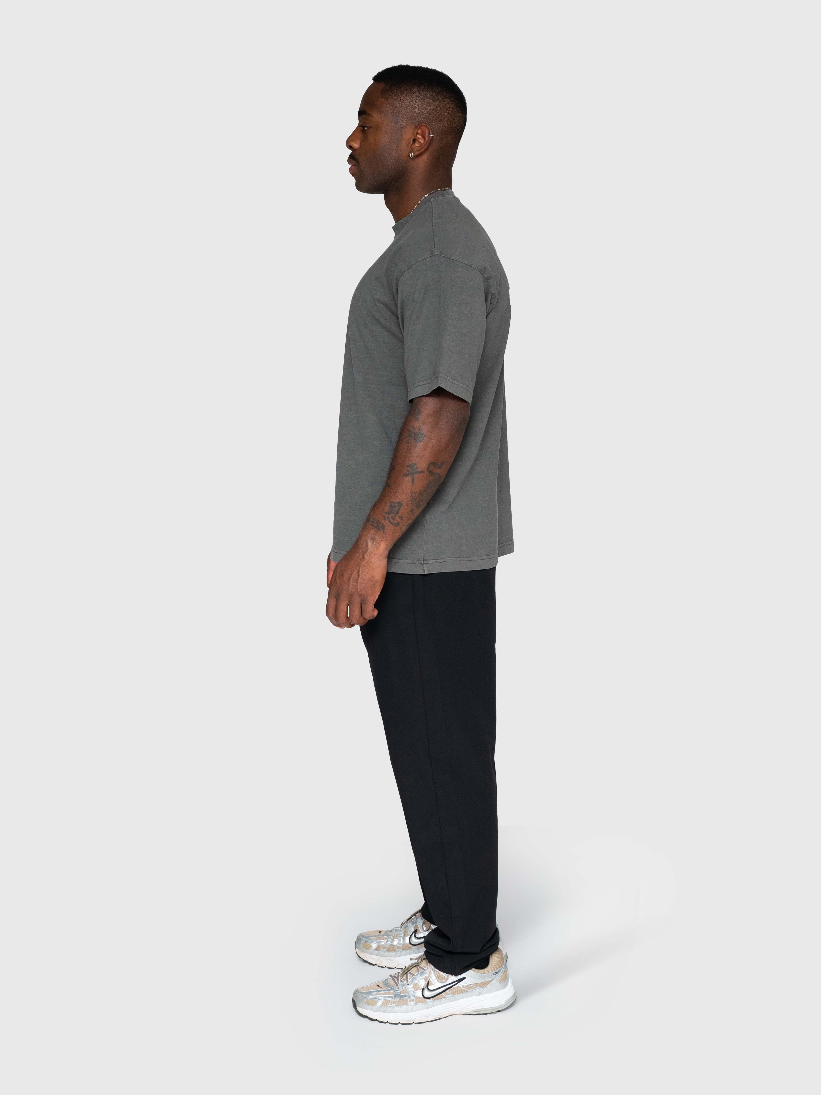 Confidence Heavyweight Box Tee 2.0 - Washed Grey/Reflective