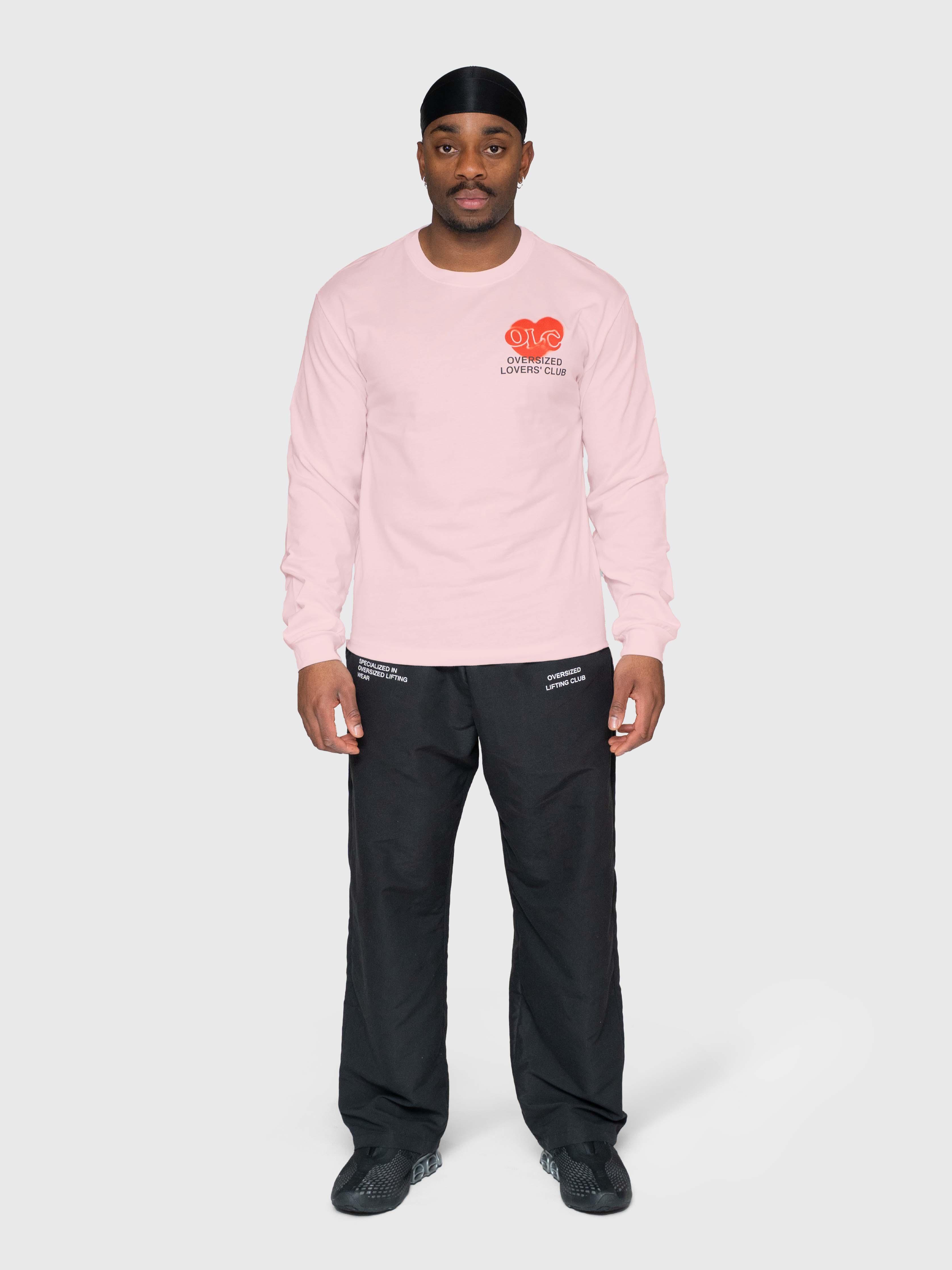 Valentine Graphic Long Sleeve - Pink/Black/Red