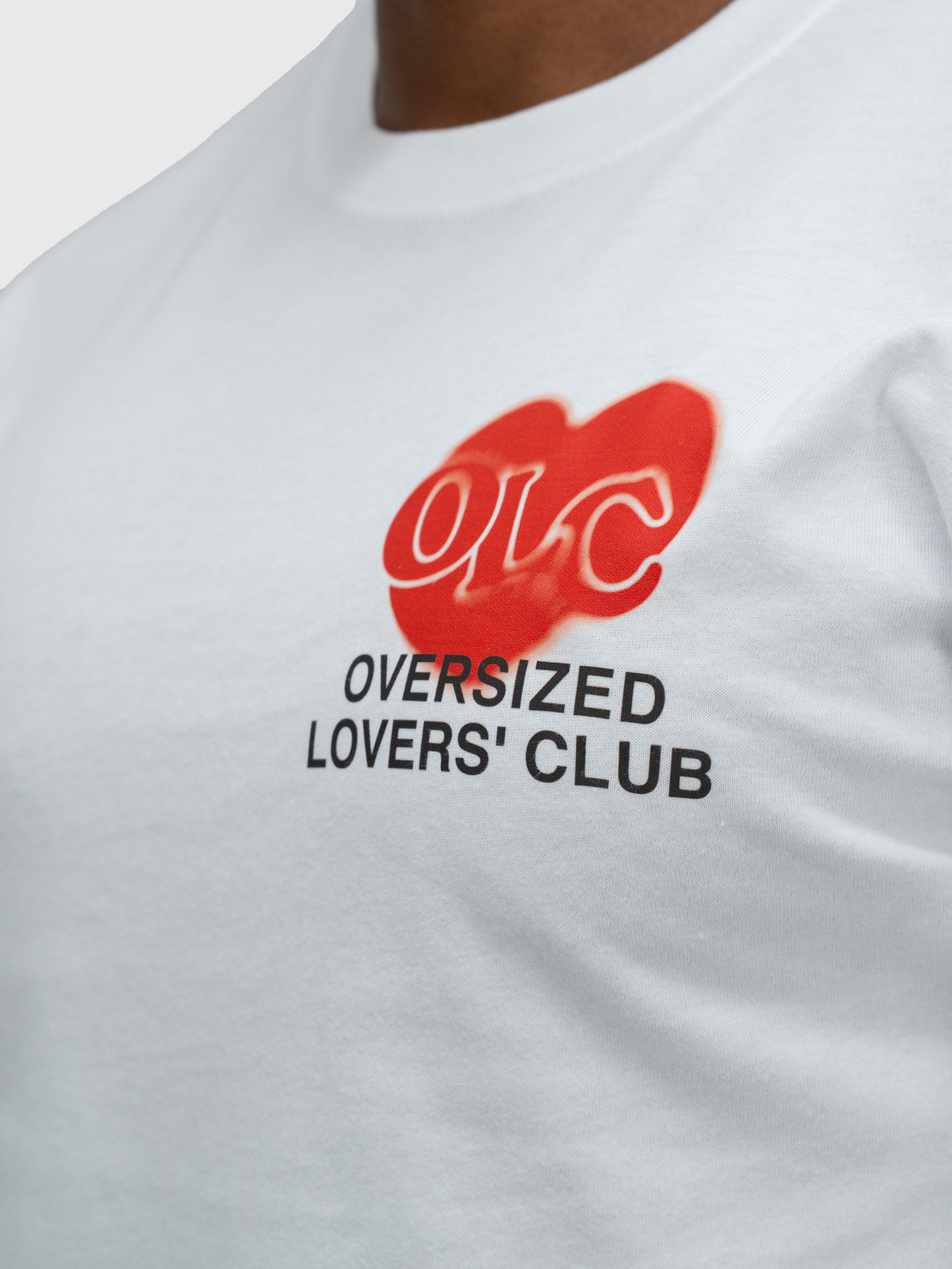 Valentine Graphic Long Sleeve - White/Black/Red