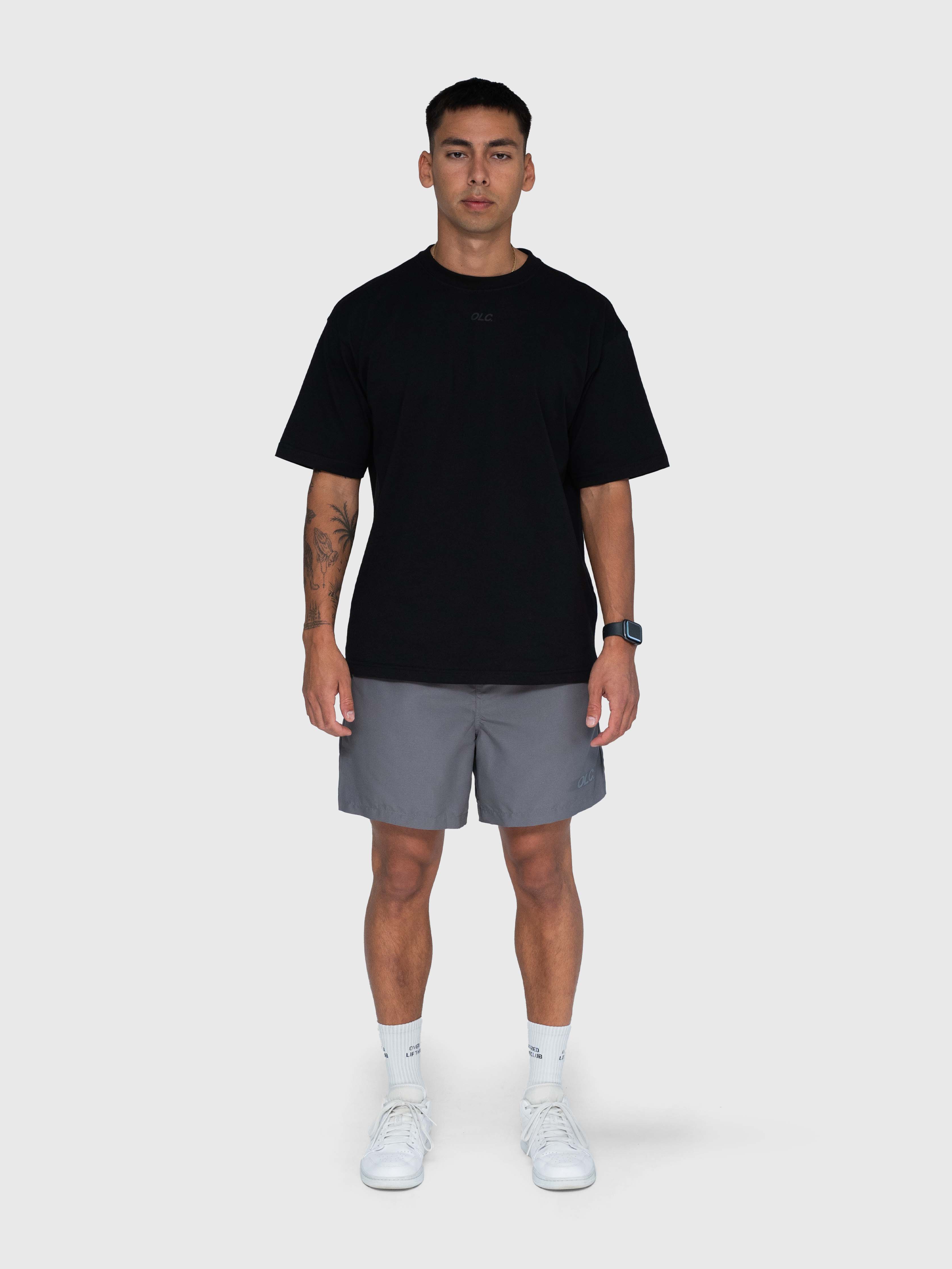 Logo Core Shorts - Charcoal