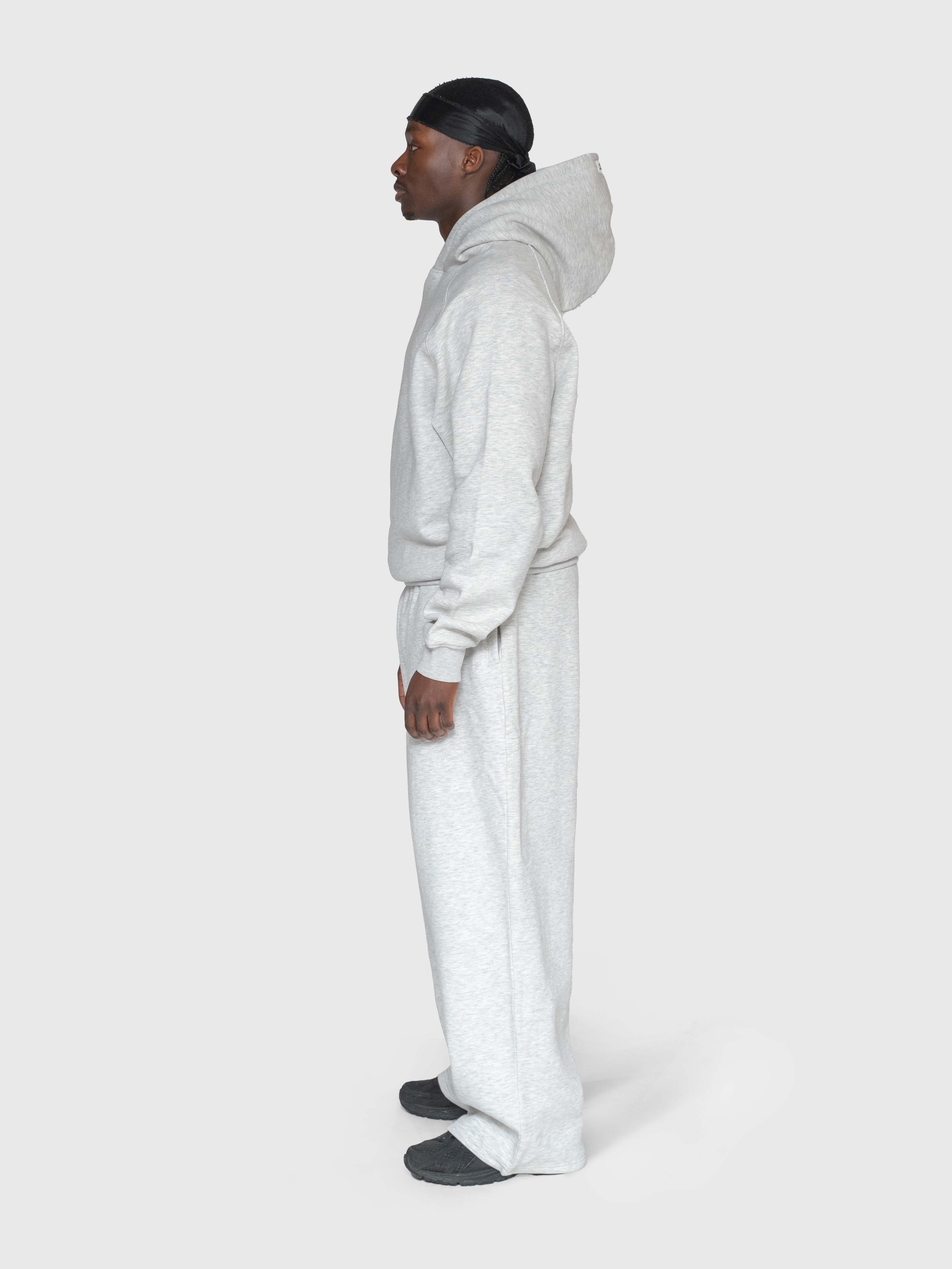 Cloud Raglan Hoodie - Cloudy Grey