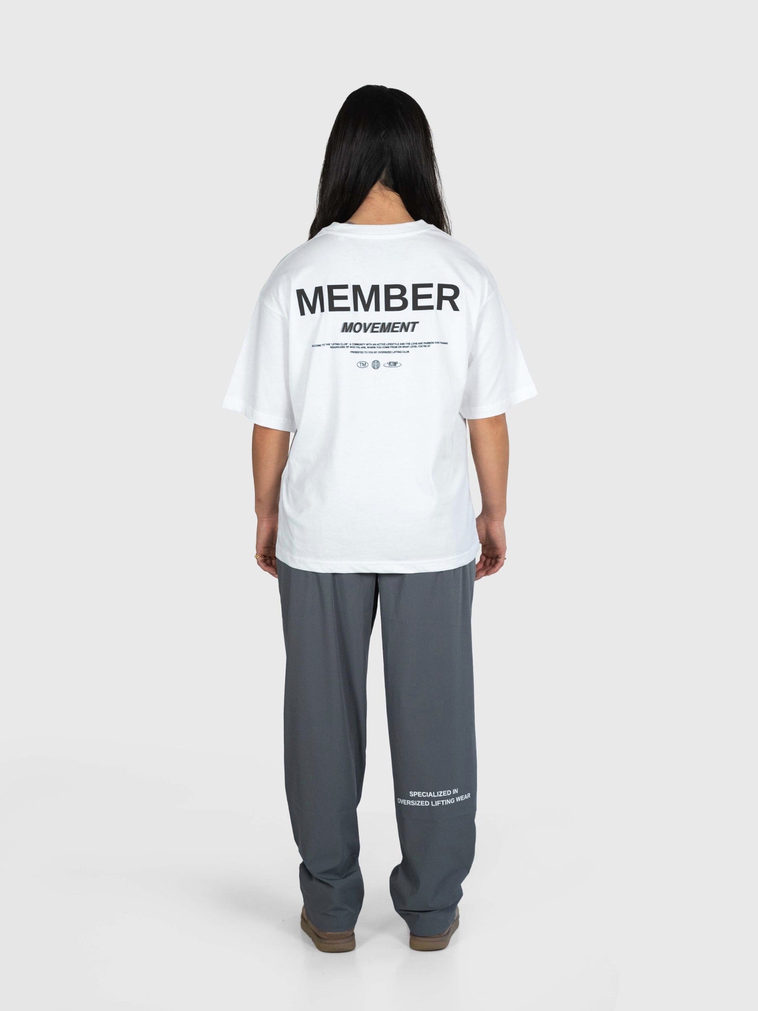 Member Box Tee - White/Black