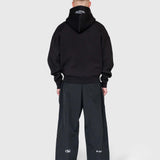 AW Puff Zip Hoodie - Black/White