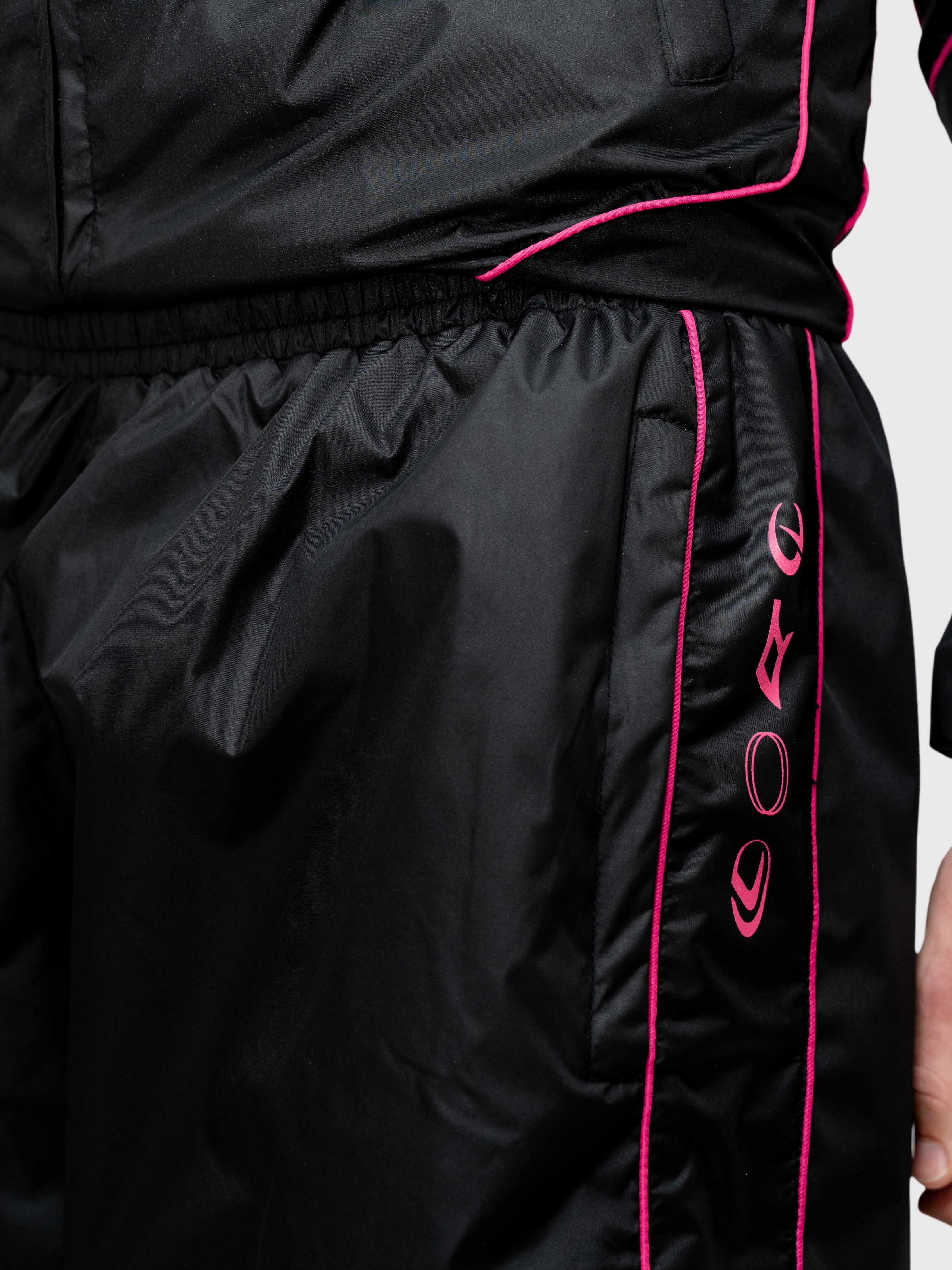 Dismissed Track Pants - Black/Pink