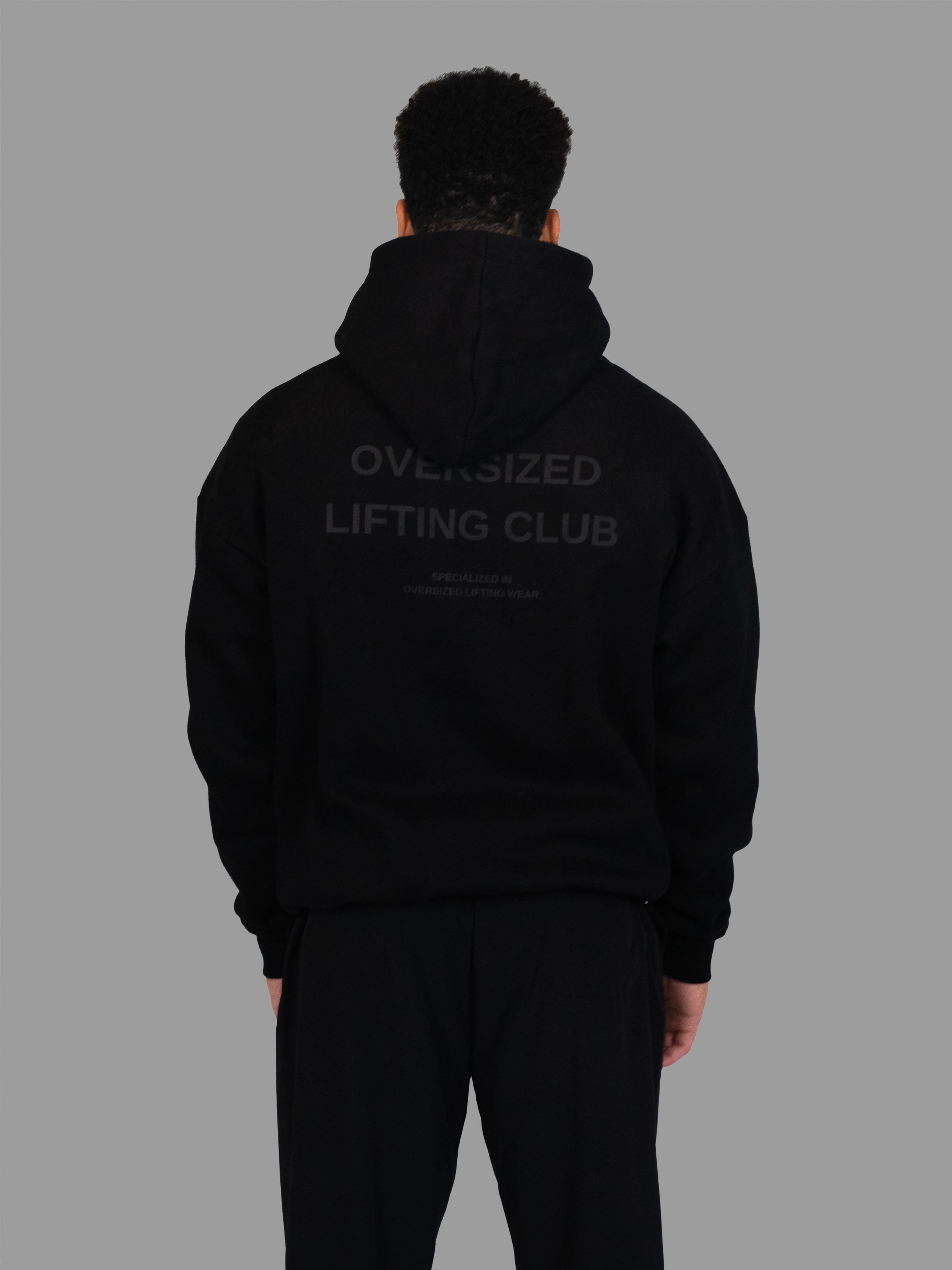 Confidence Hoodie - Black/Black