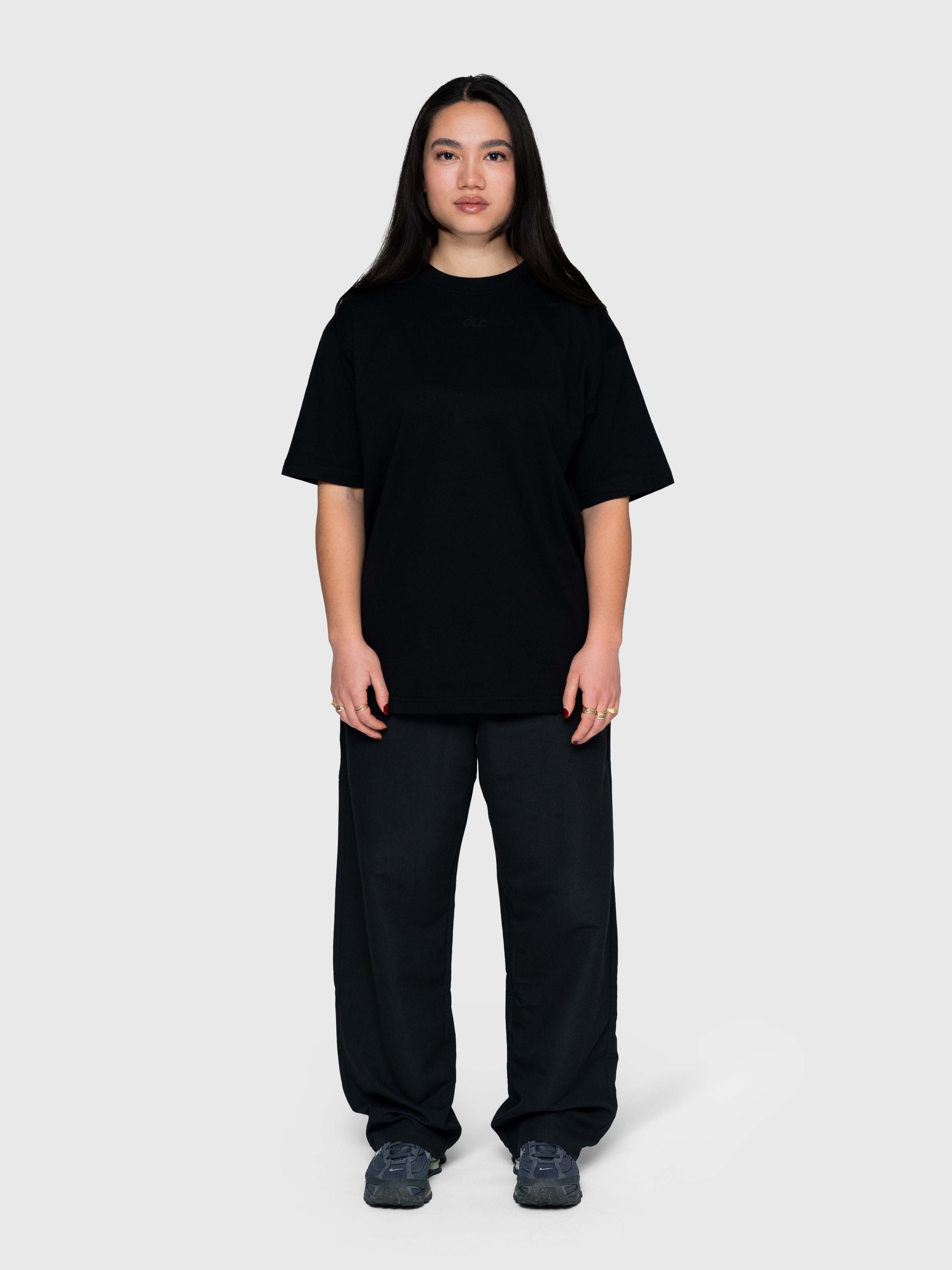 Logo Core Pants - Black/White