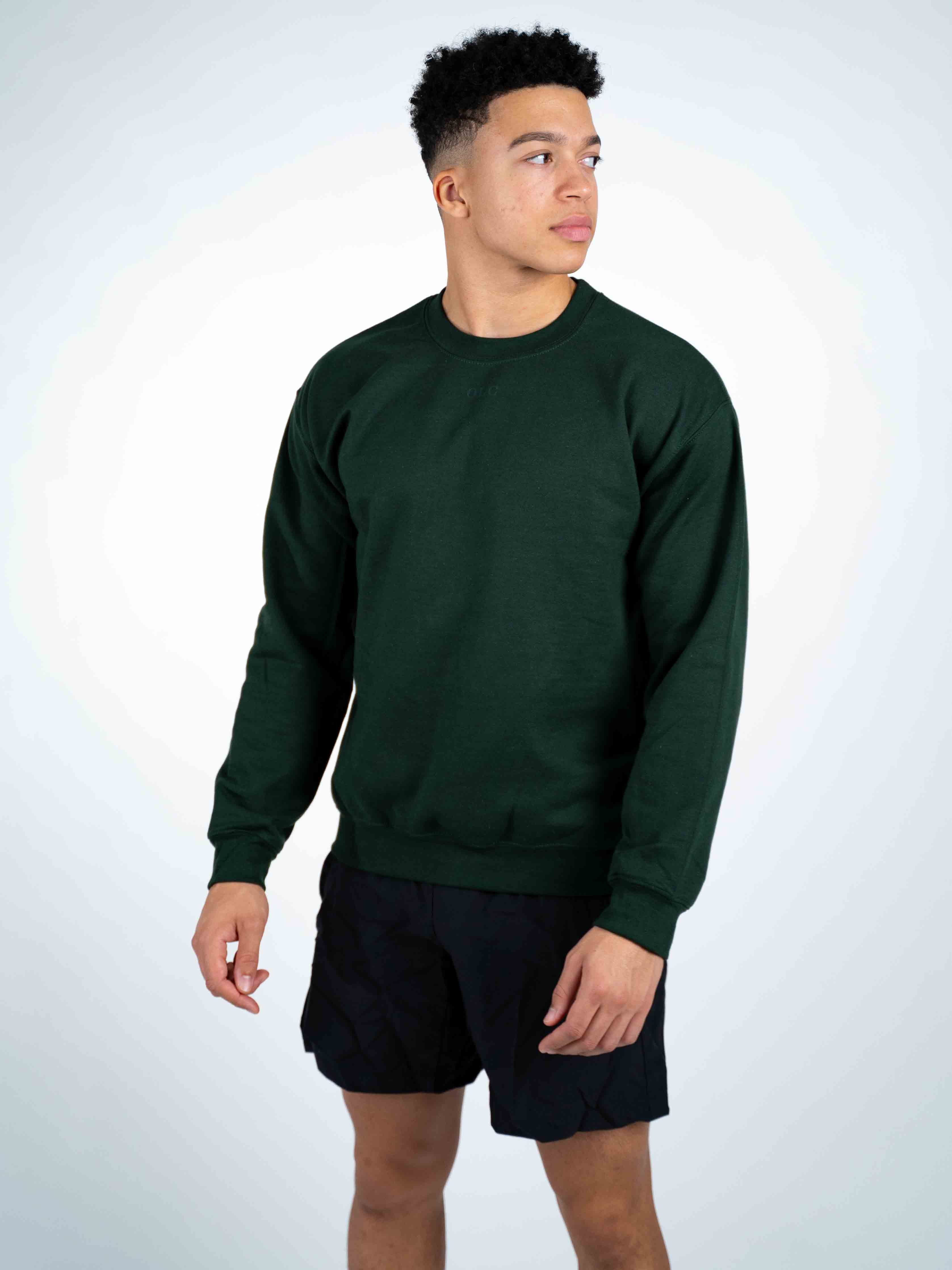Essential Sweatshirt – Forrest Green/Forrest Green