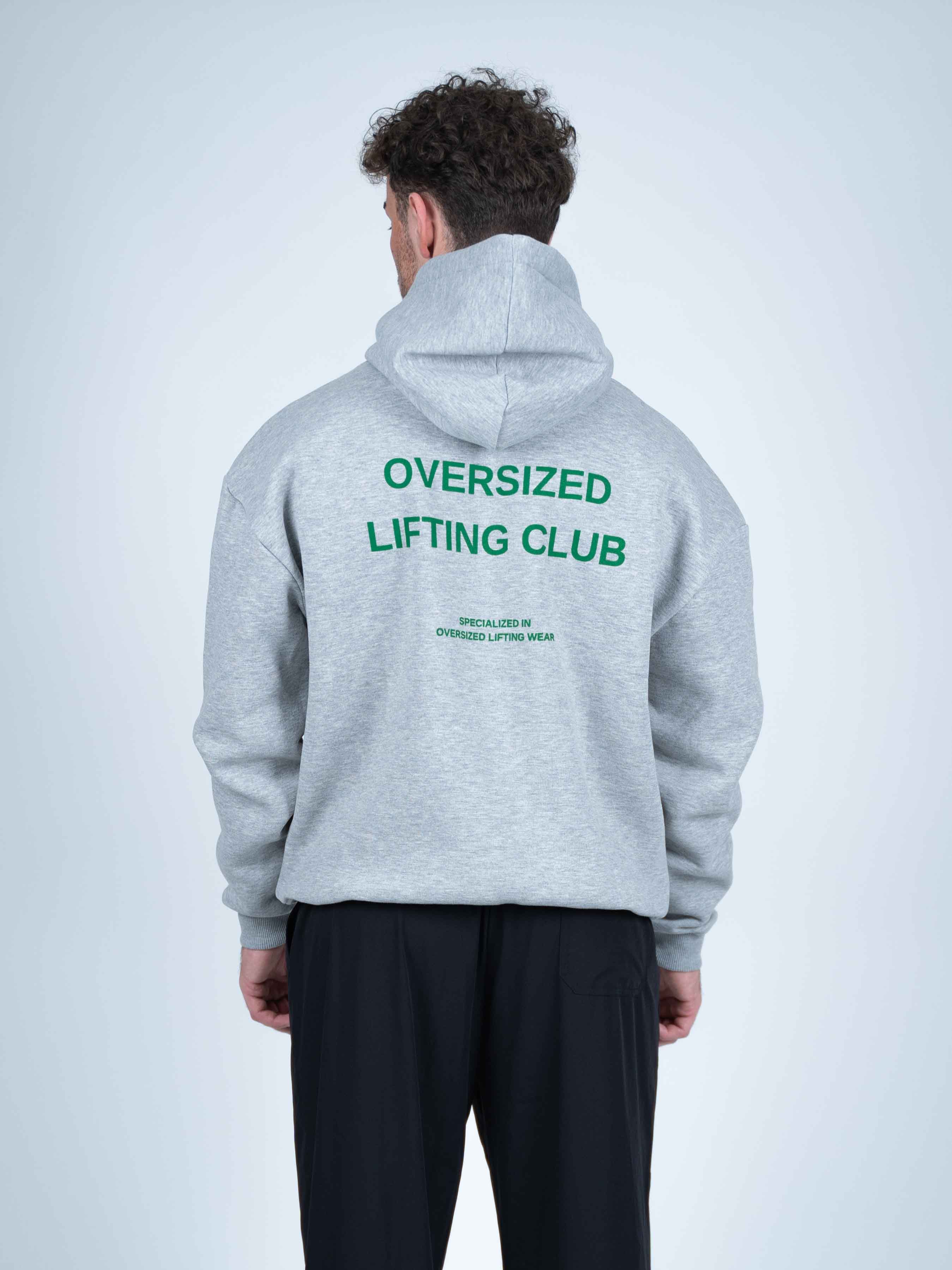 PRE-SALE: Confidence Hoodie - Grey/Forrest Green